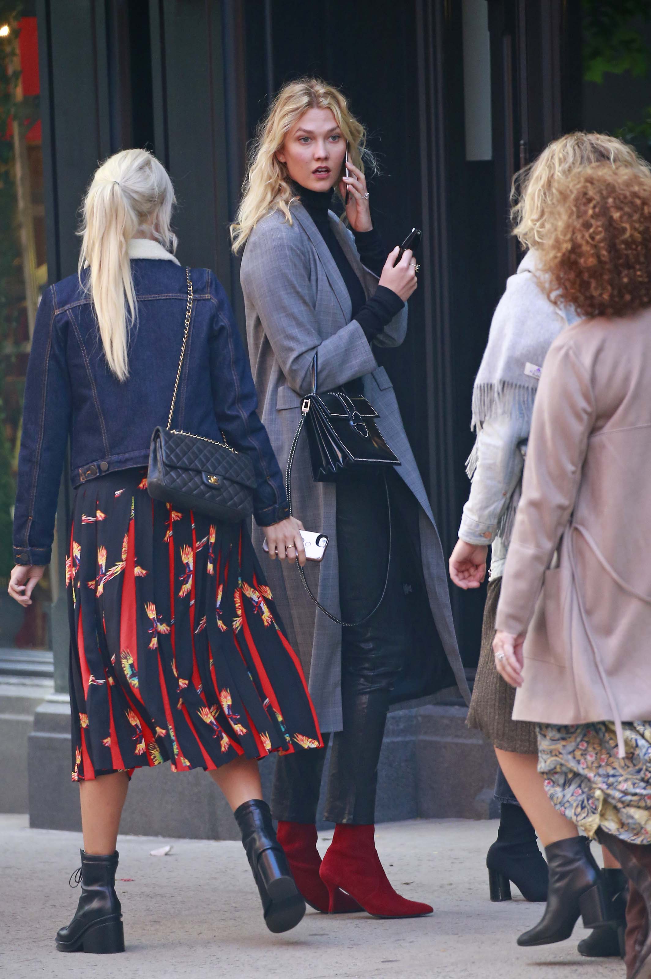 Karlie Kloss out in NYC