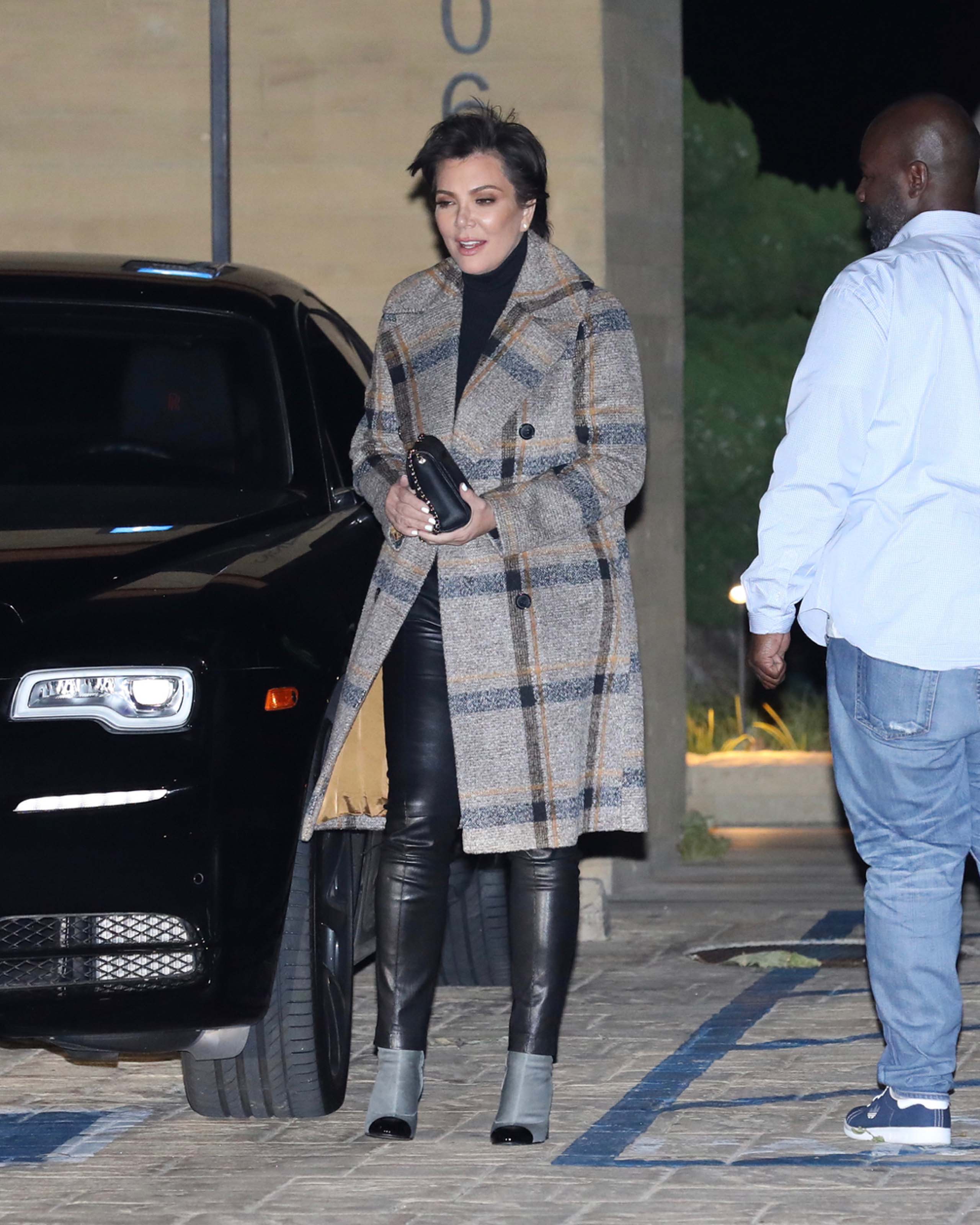 Kris Jenner at Nobu