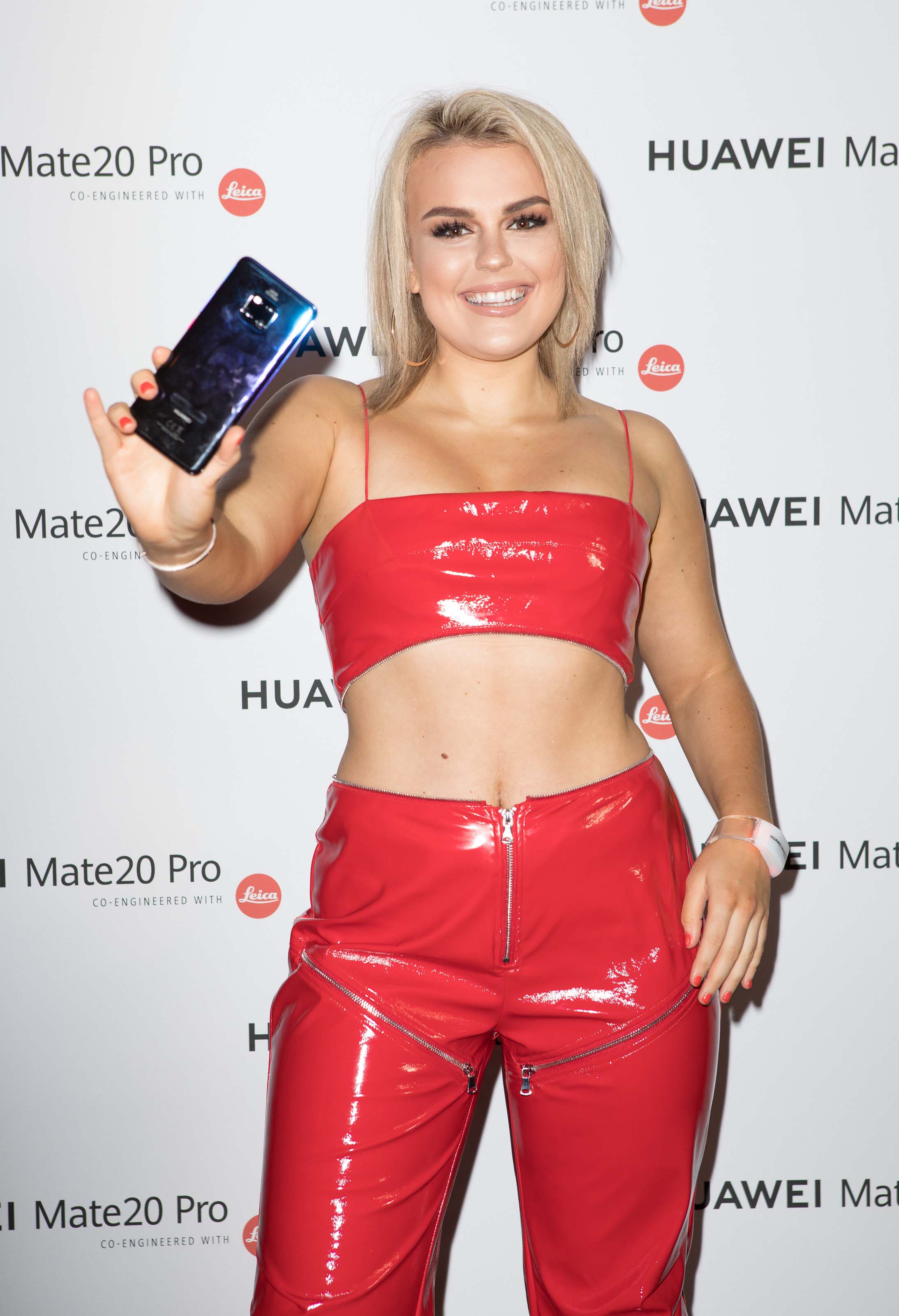 Tallia Storm attends Launch of the Huawei Mate 20 Pro