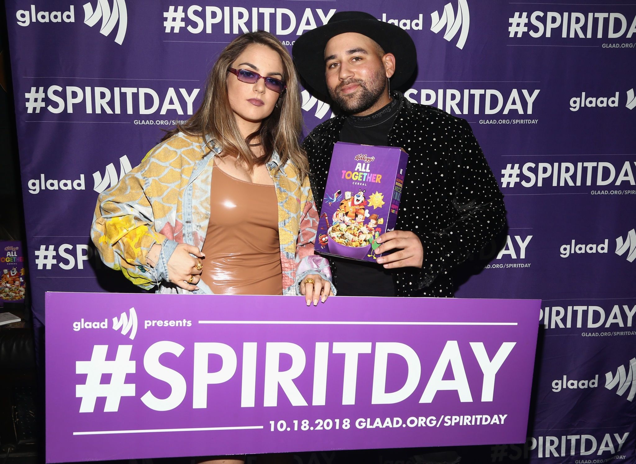 JoJo Levesque attends Justin Tranter and GLAAD Present ‘BEYOND’
