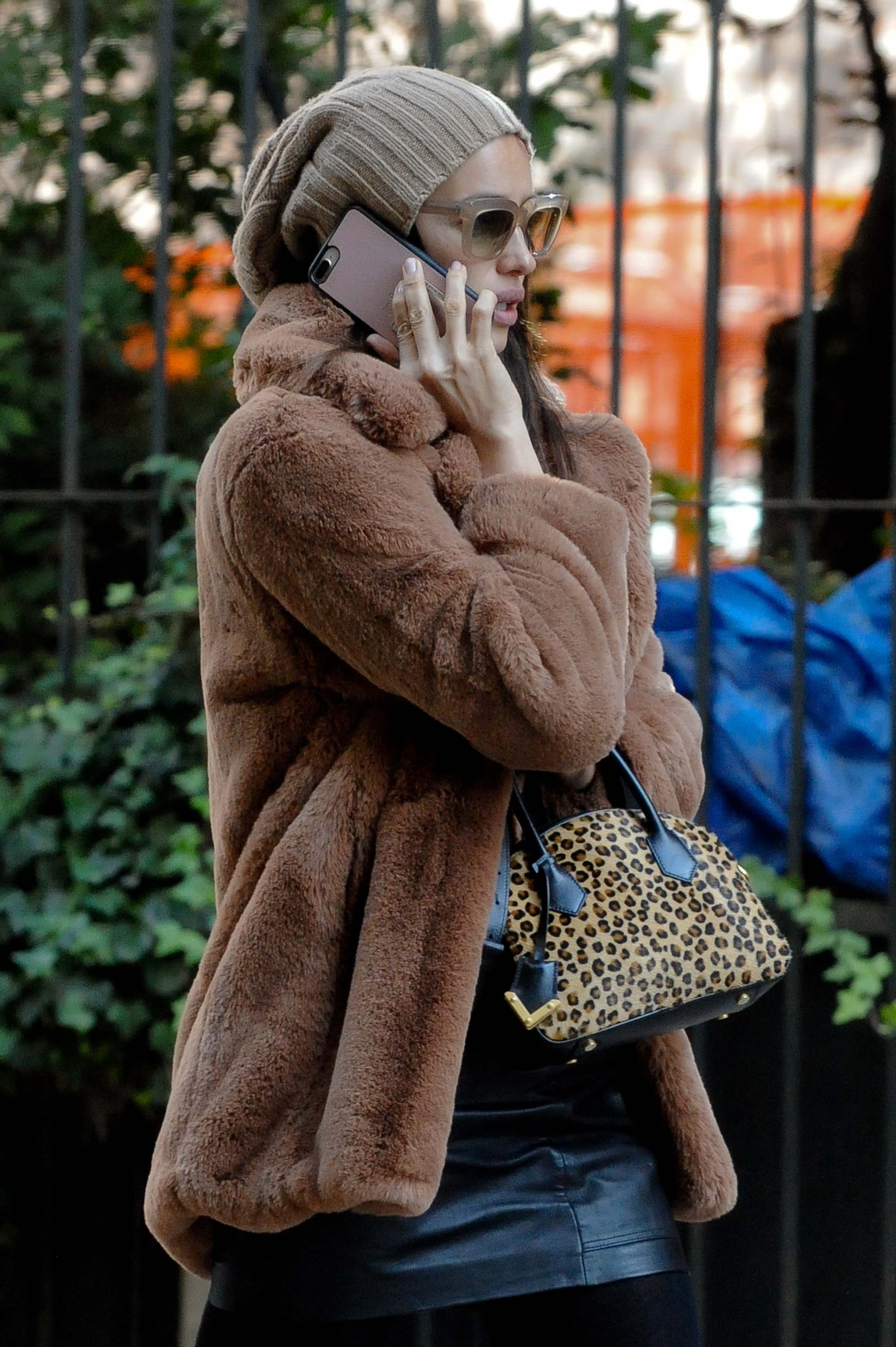 Irina Shayk out and about in NYC