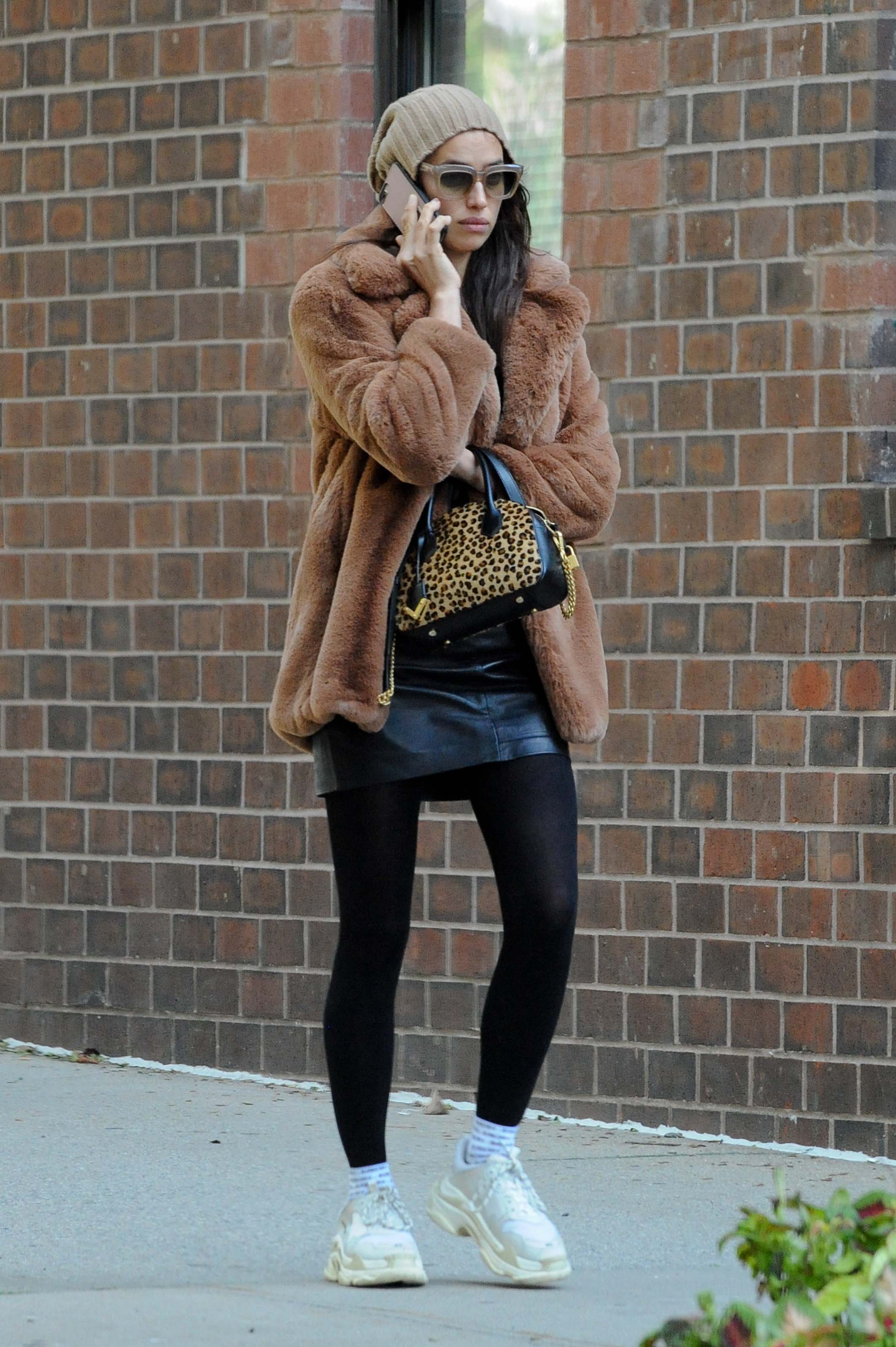 Irina Shayk out and about in NYC