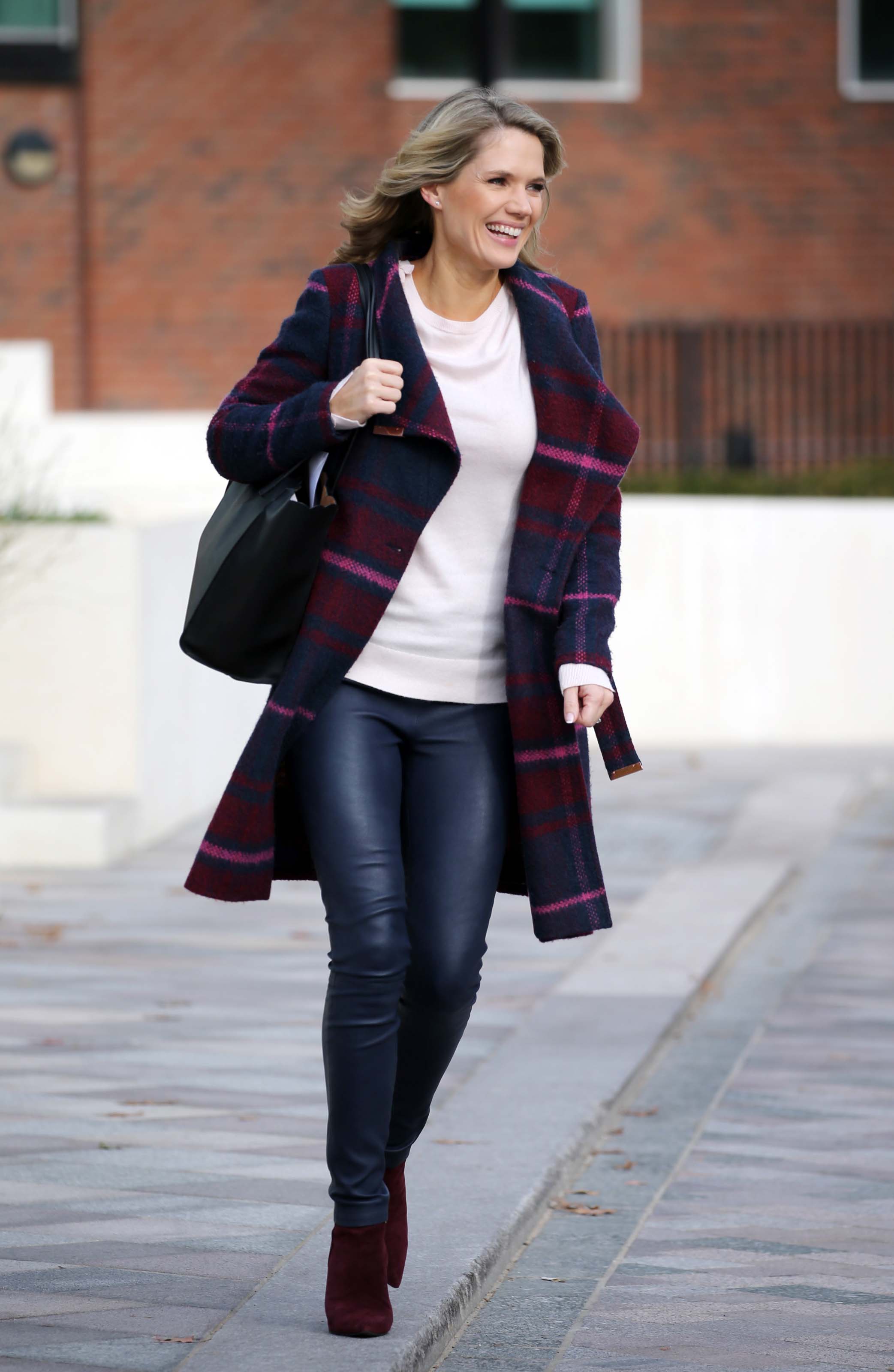 Charlotte Hawkins at ITV Studios