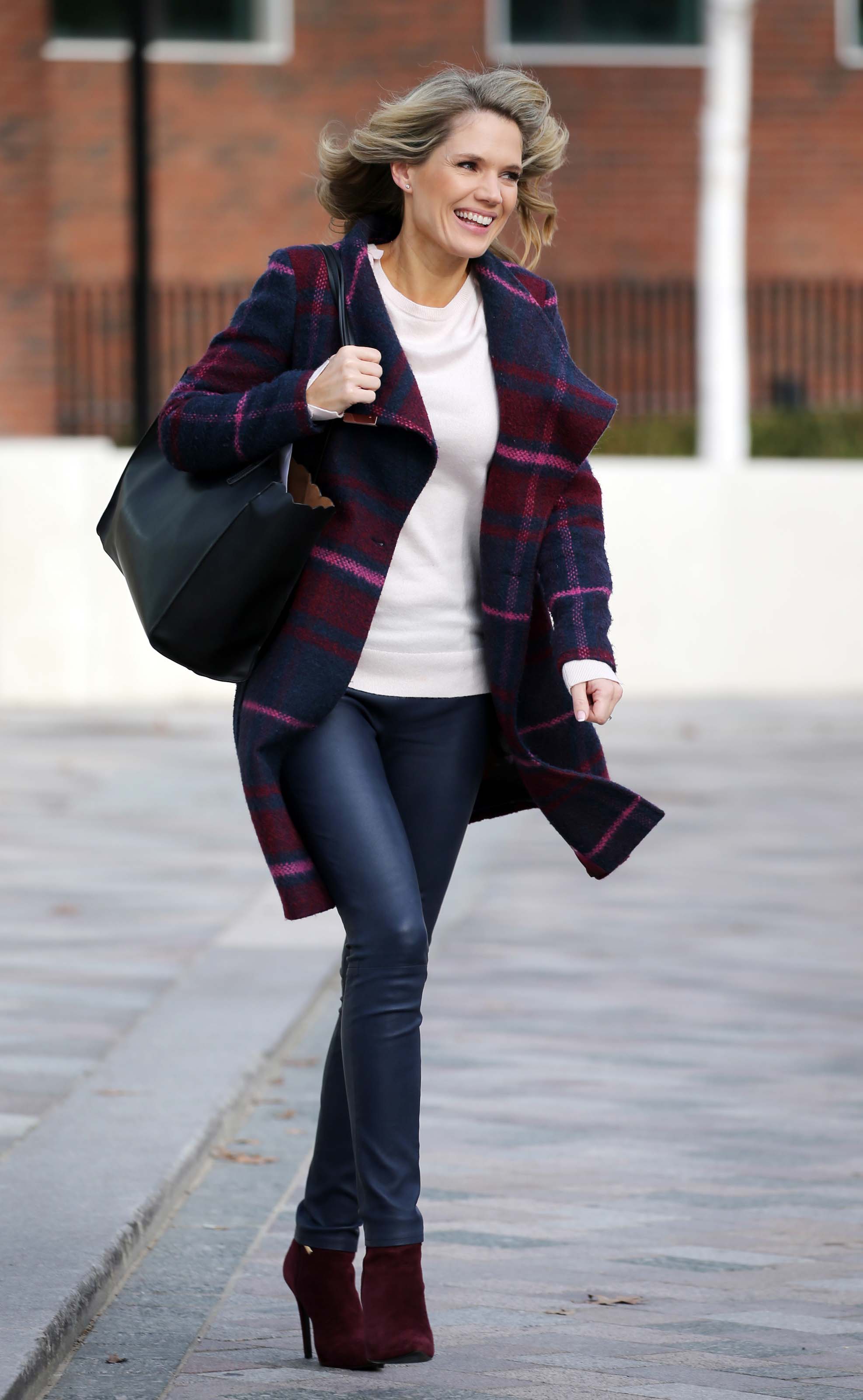 Charlotte Hawkins at ITV Studios