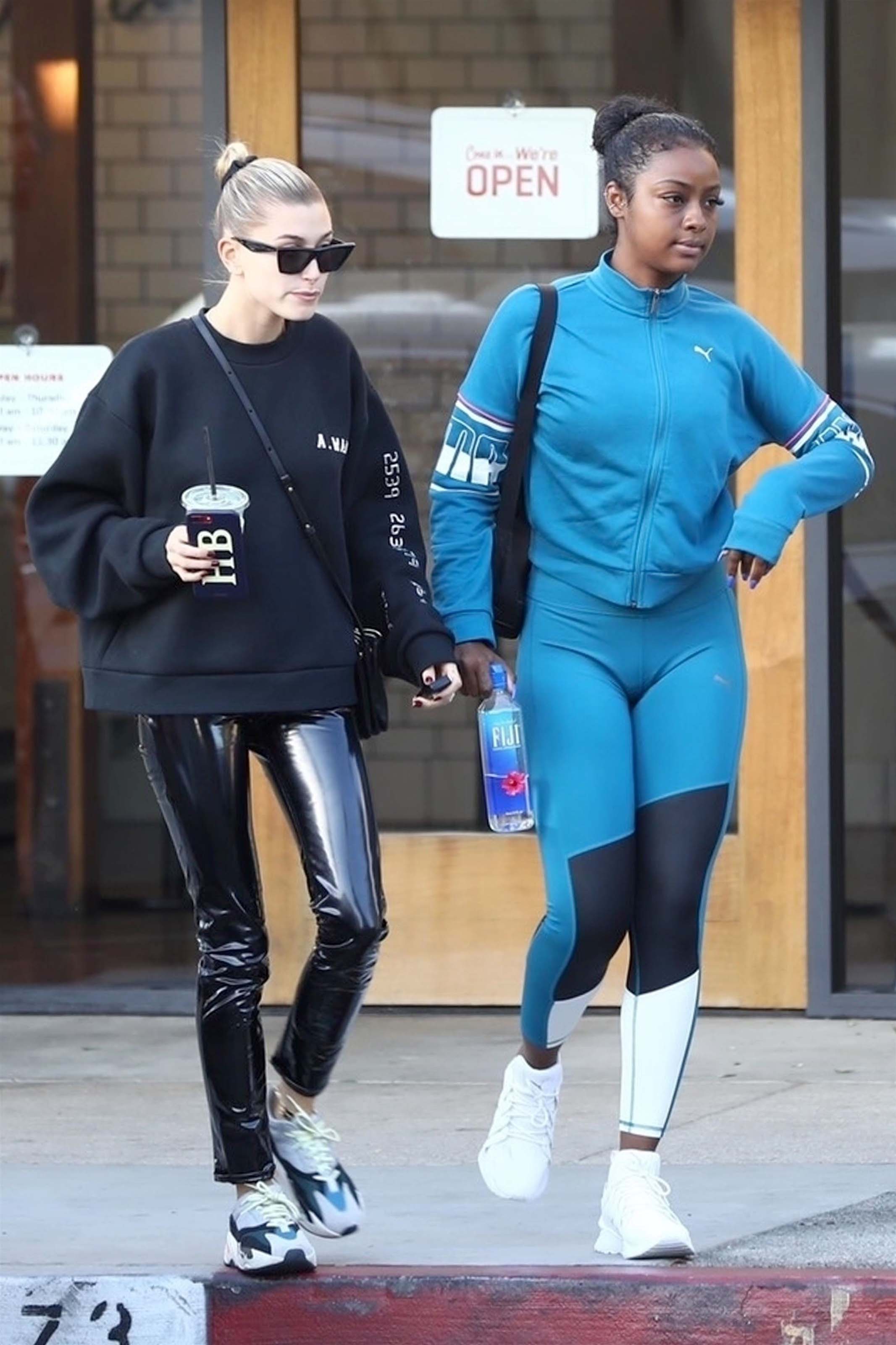 Hailey Baldwin is seen in Los Angeles