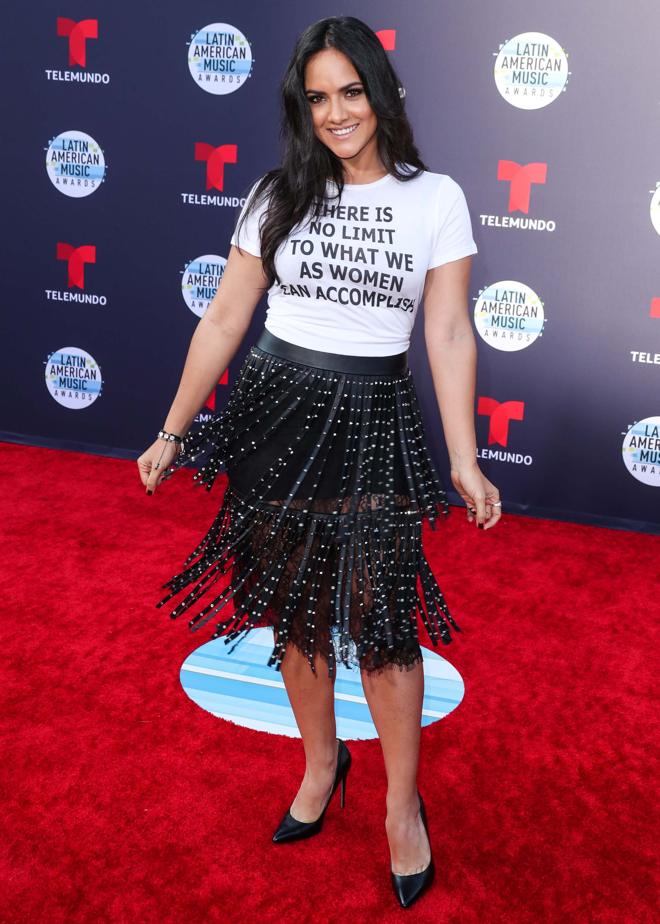 Ana Lorena Sanchez attends Latin American Music Awards