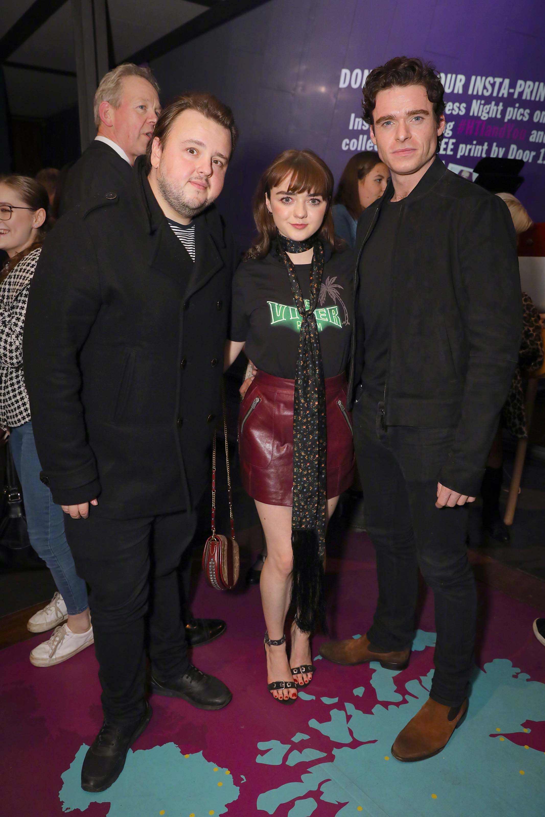 Maisie Williams attends press night of ‘I and You’ at Hampstead Theatre