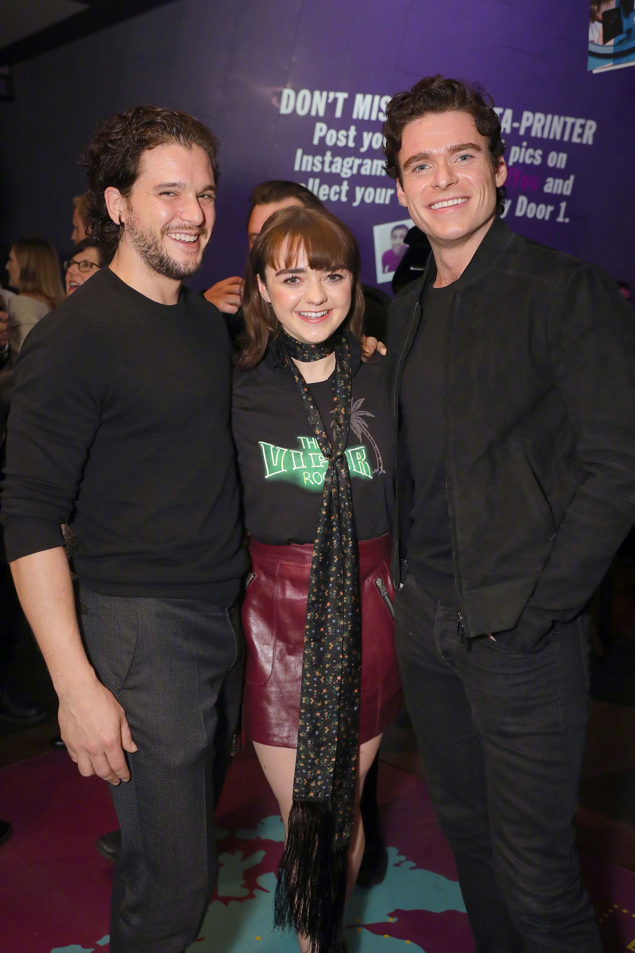 Maisie Williams attends press night of ‘I and You’ at Hampstead Theatre