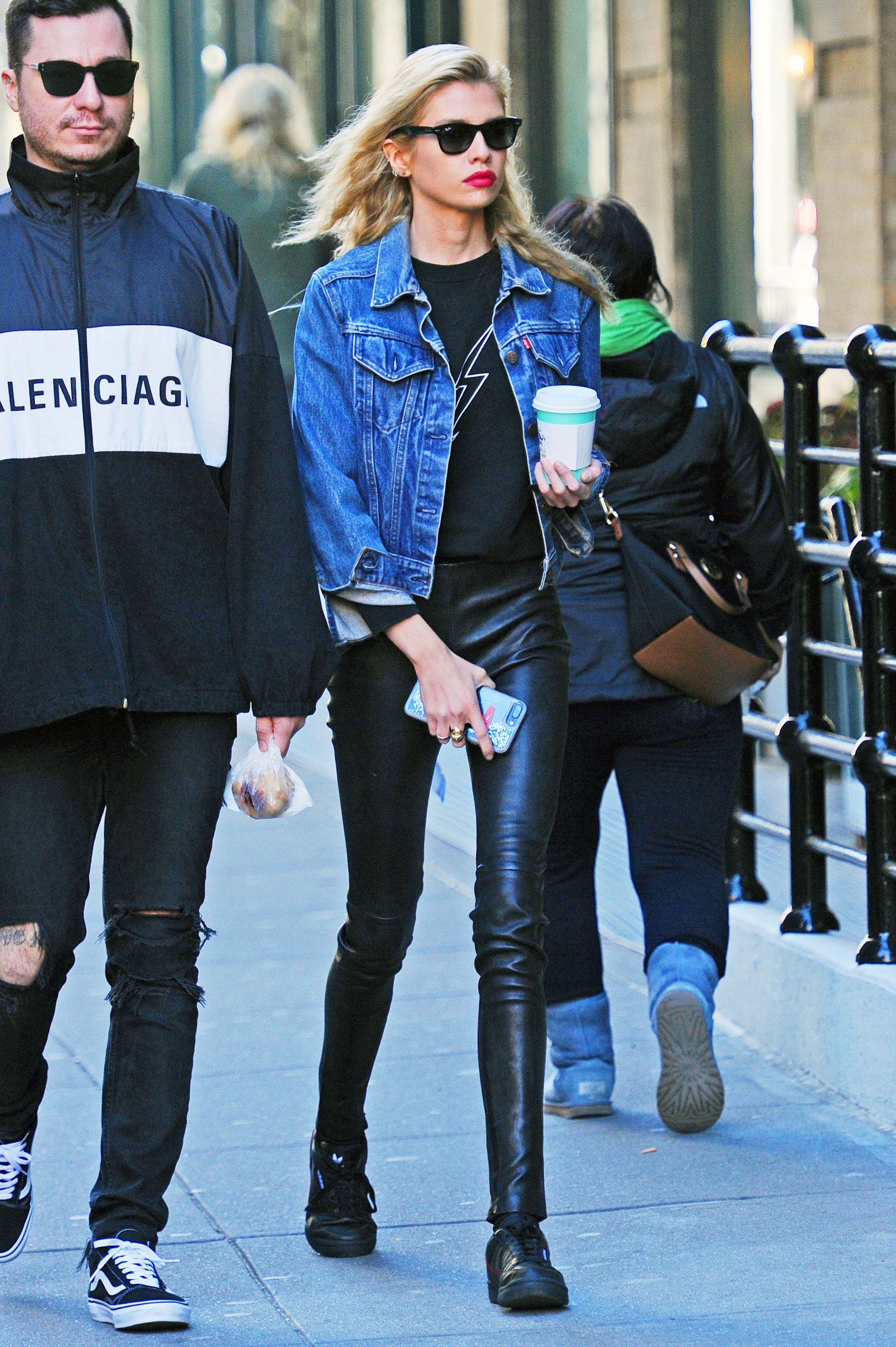 Stella Maxwell out and about in New York