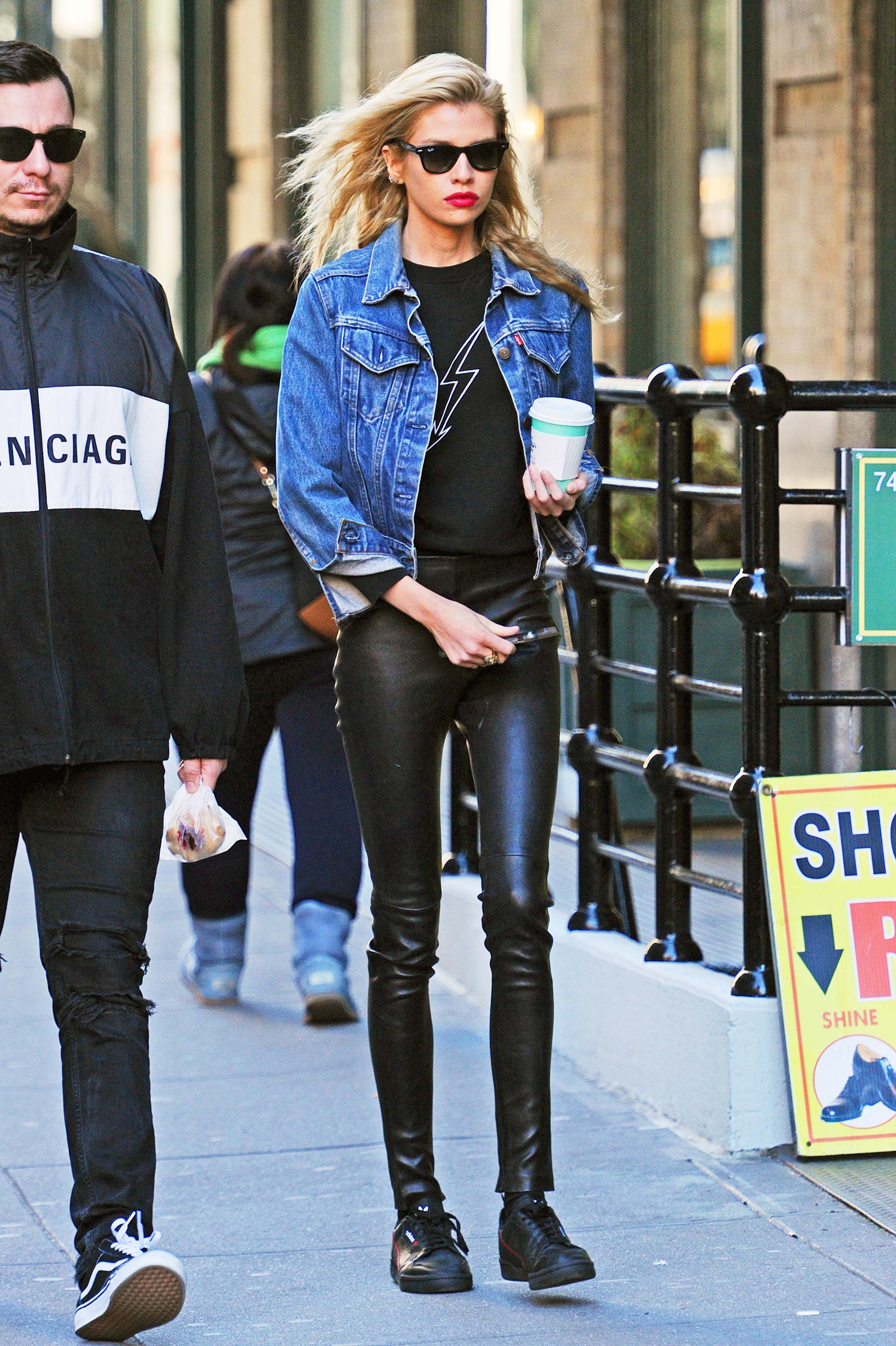 Stella Maxwell out and about in New York