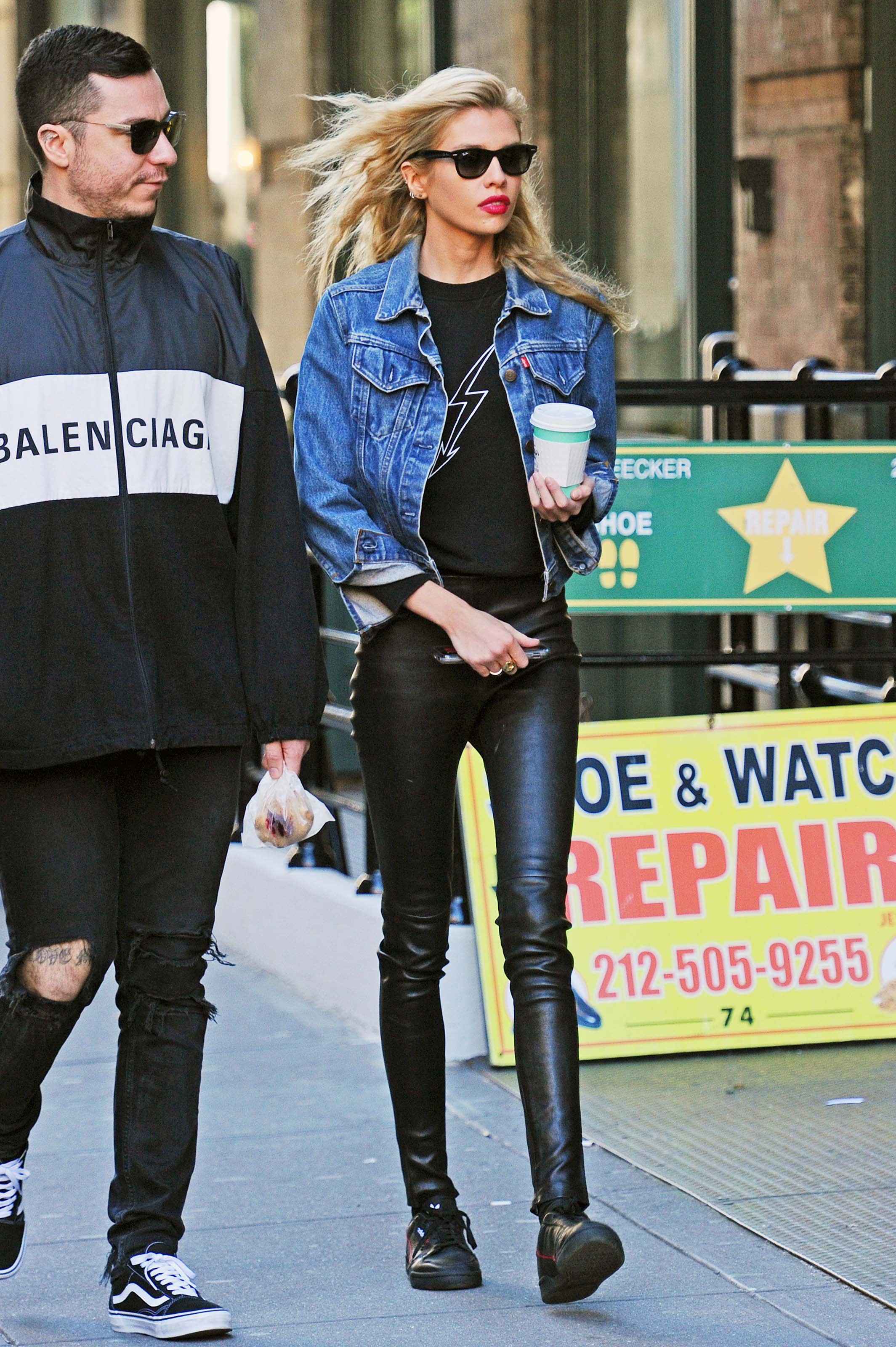 Stella Maxwell out and about in New York