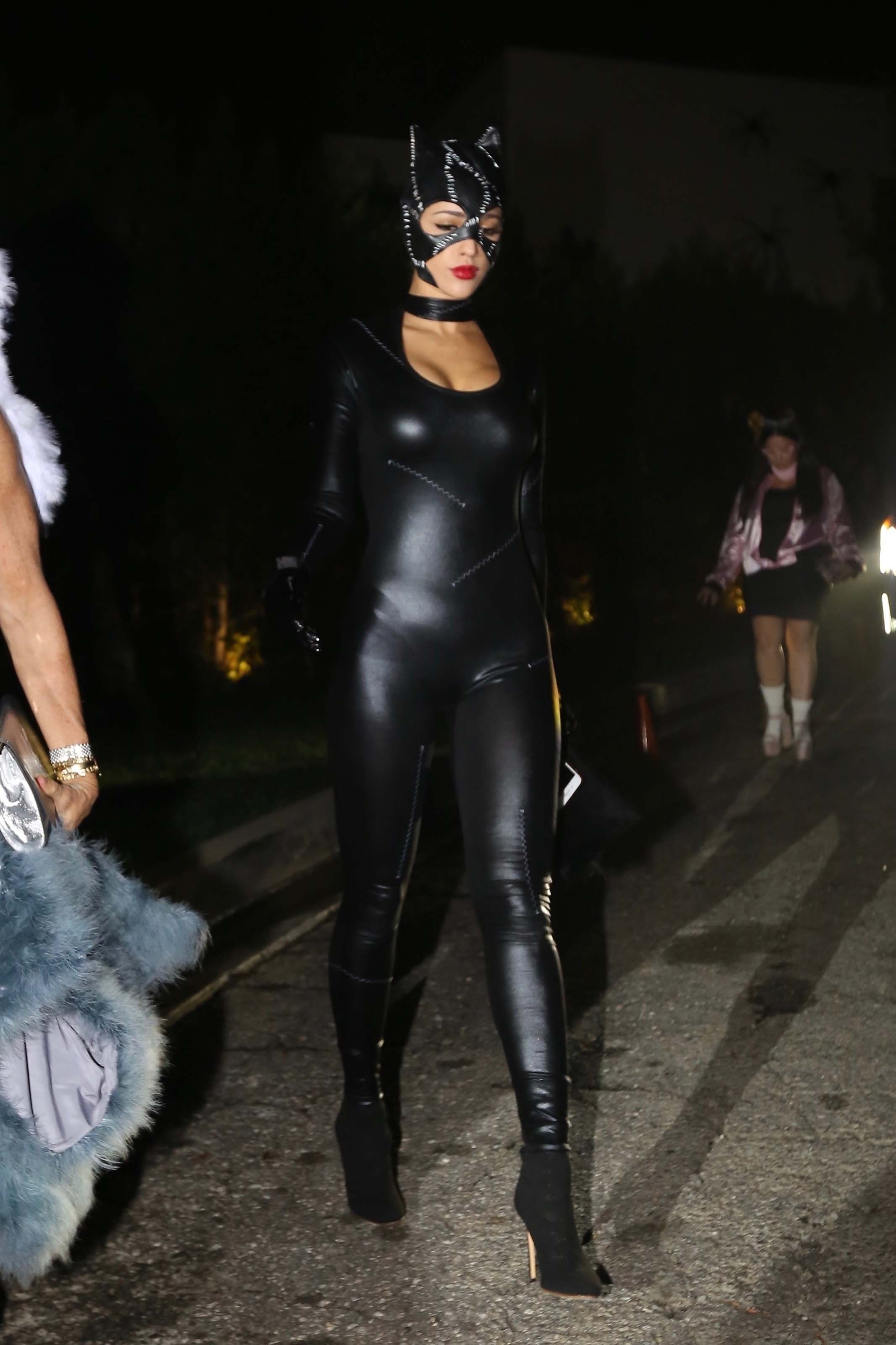 Eiza Gonzalez leaving Kate Hudson’s Halloween Party