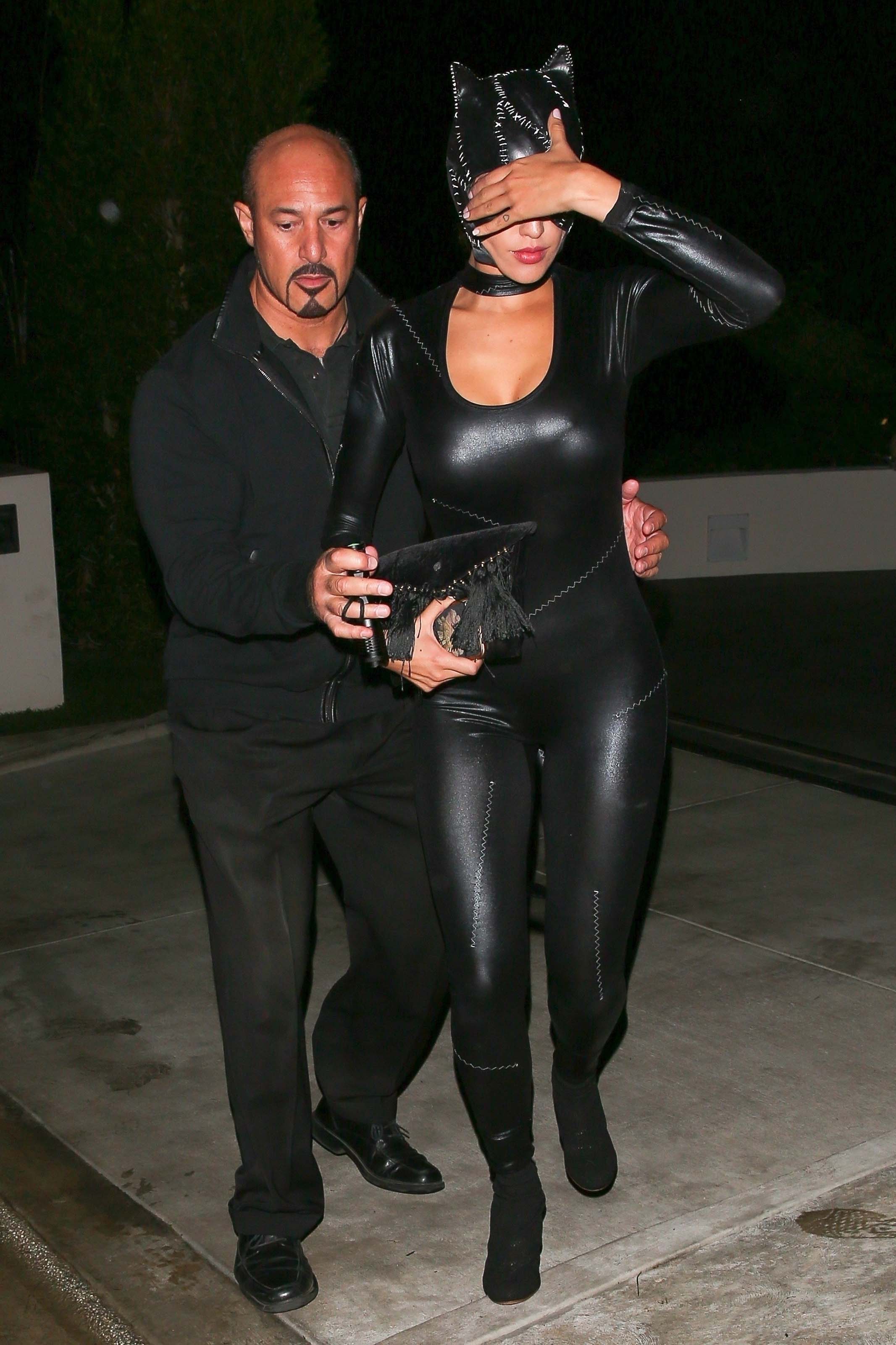 Eiza Gonzalez leaving Kate Hudson’s Halloween Party