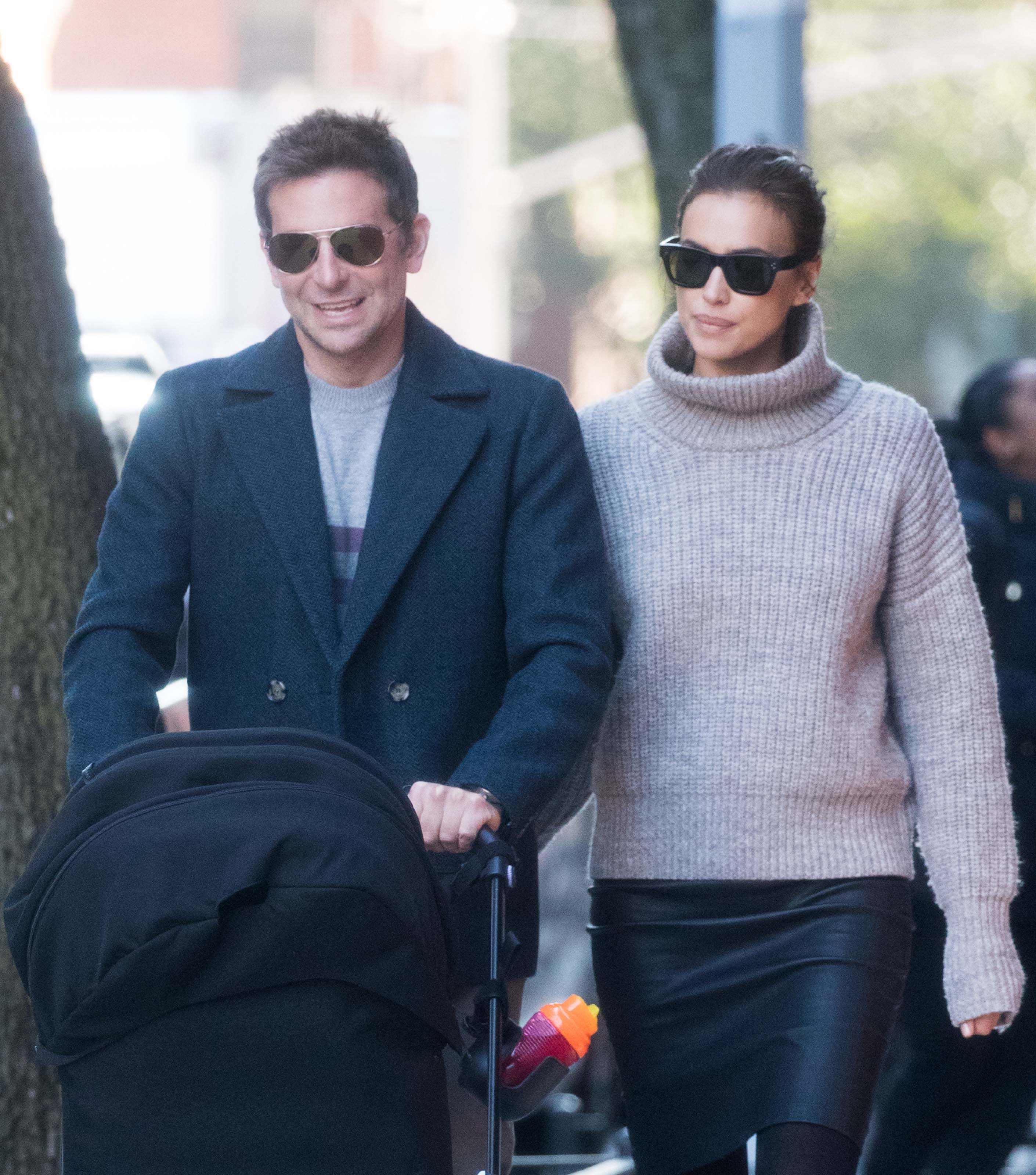 Irina Shayk stroll through West Village