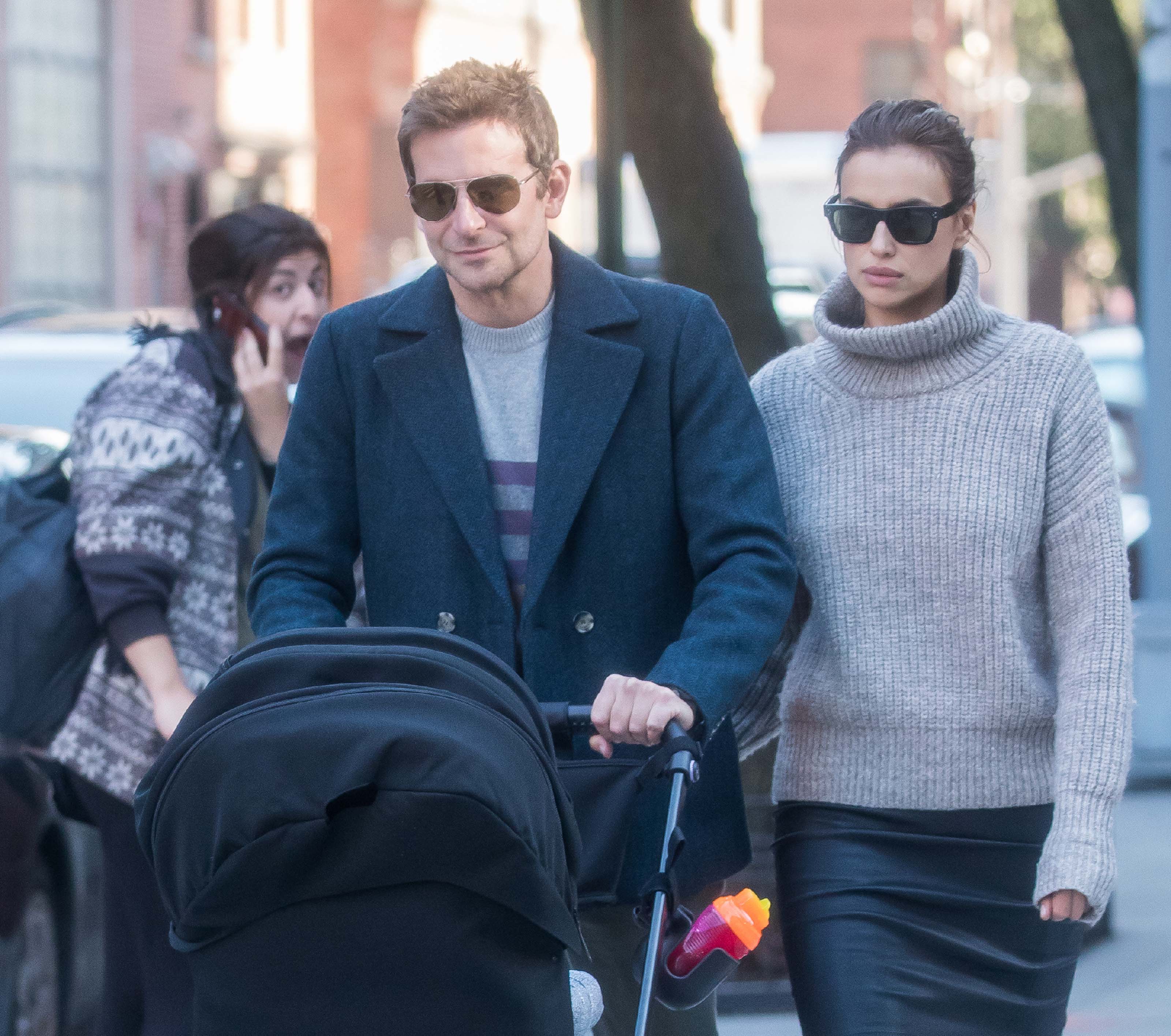 Irina Shayk stroll through West Village