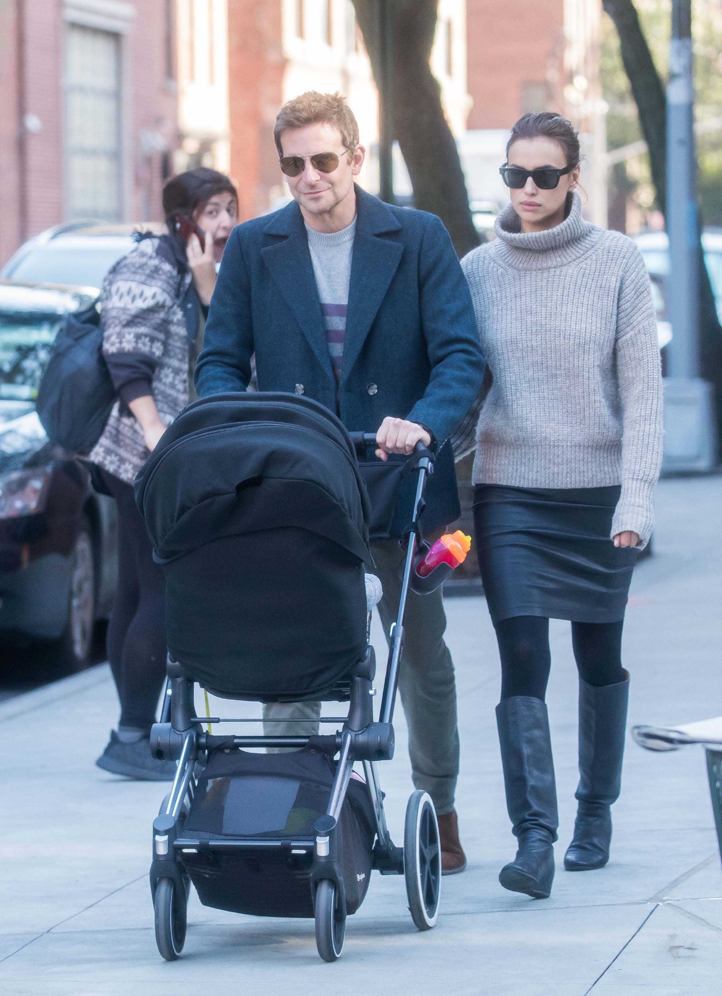 Irina Shayk stroll through West Village