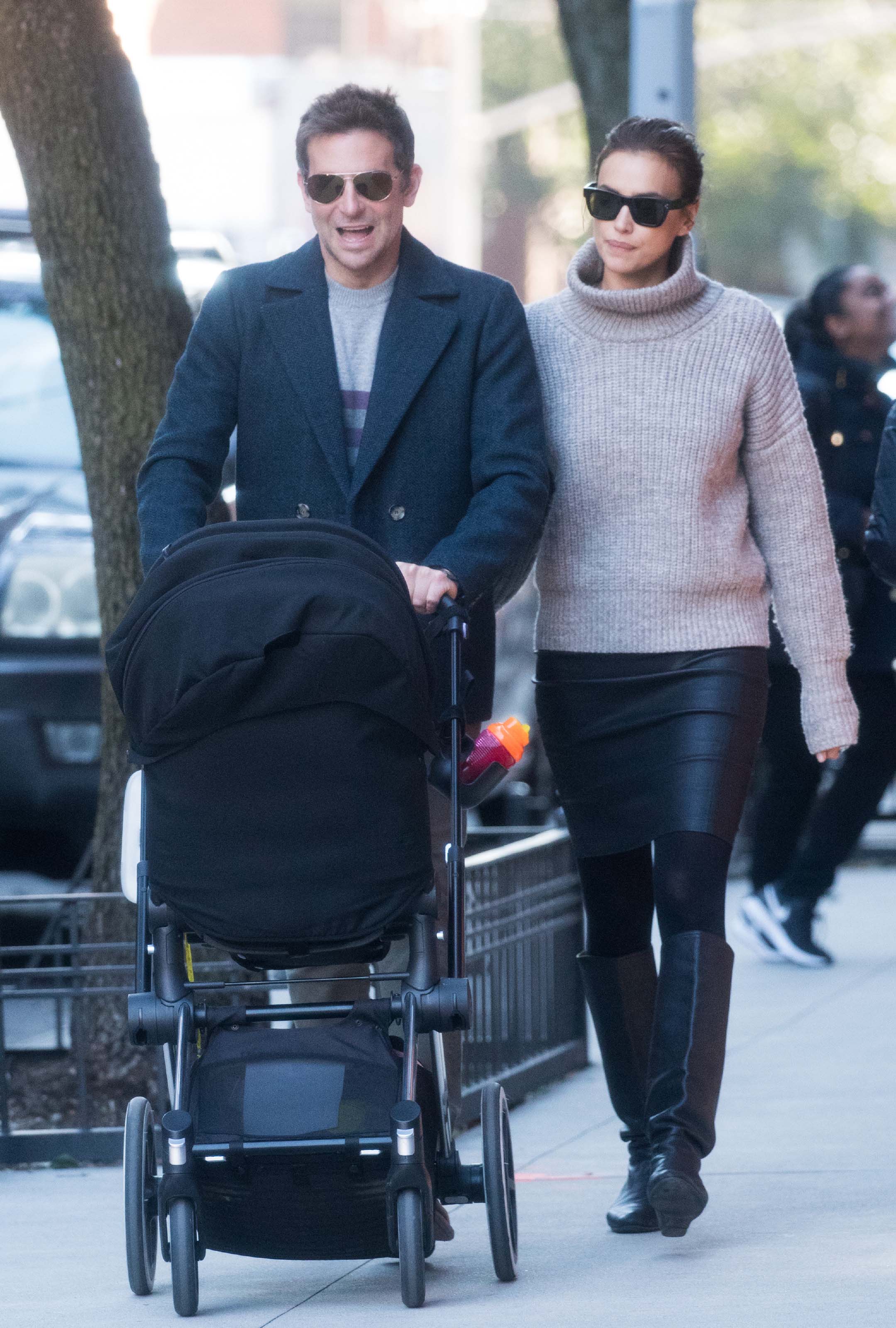 Irina Shayk stroll through West Village