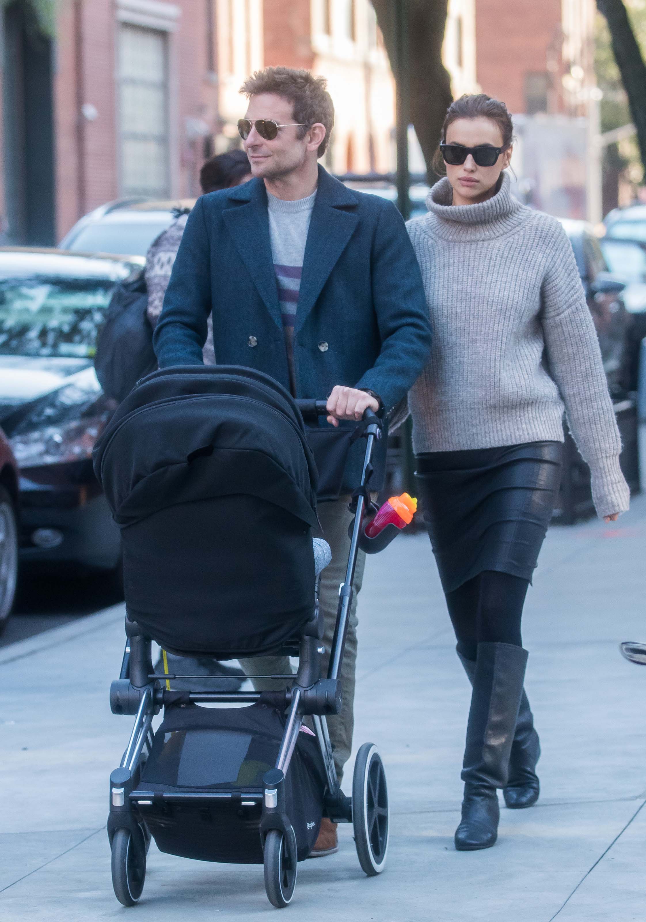 Irina Shayk stroll through West Village