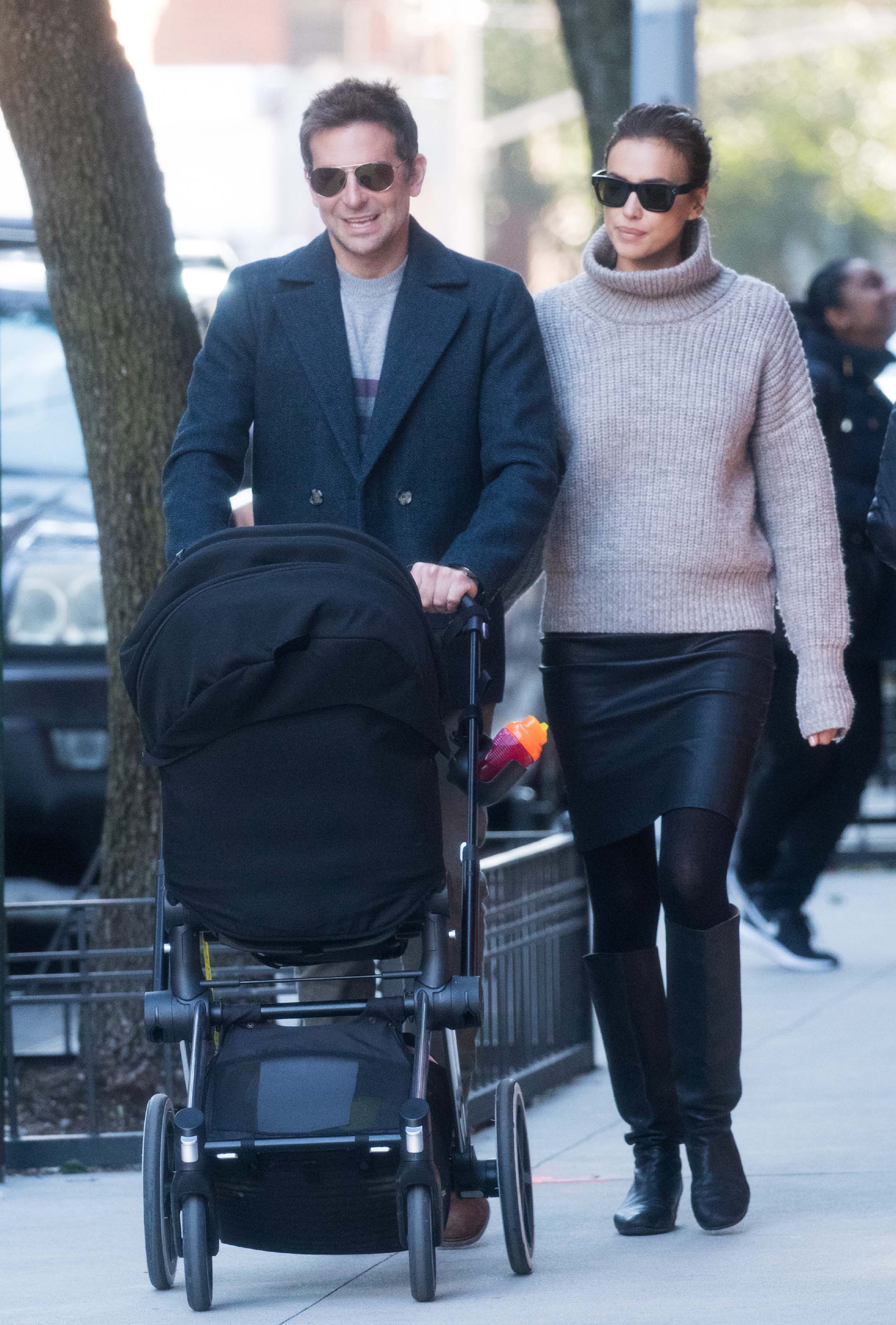 Irina Shayk stroll through West Village