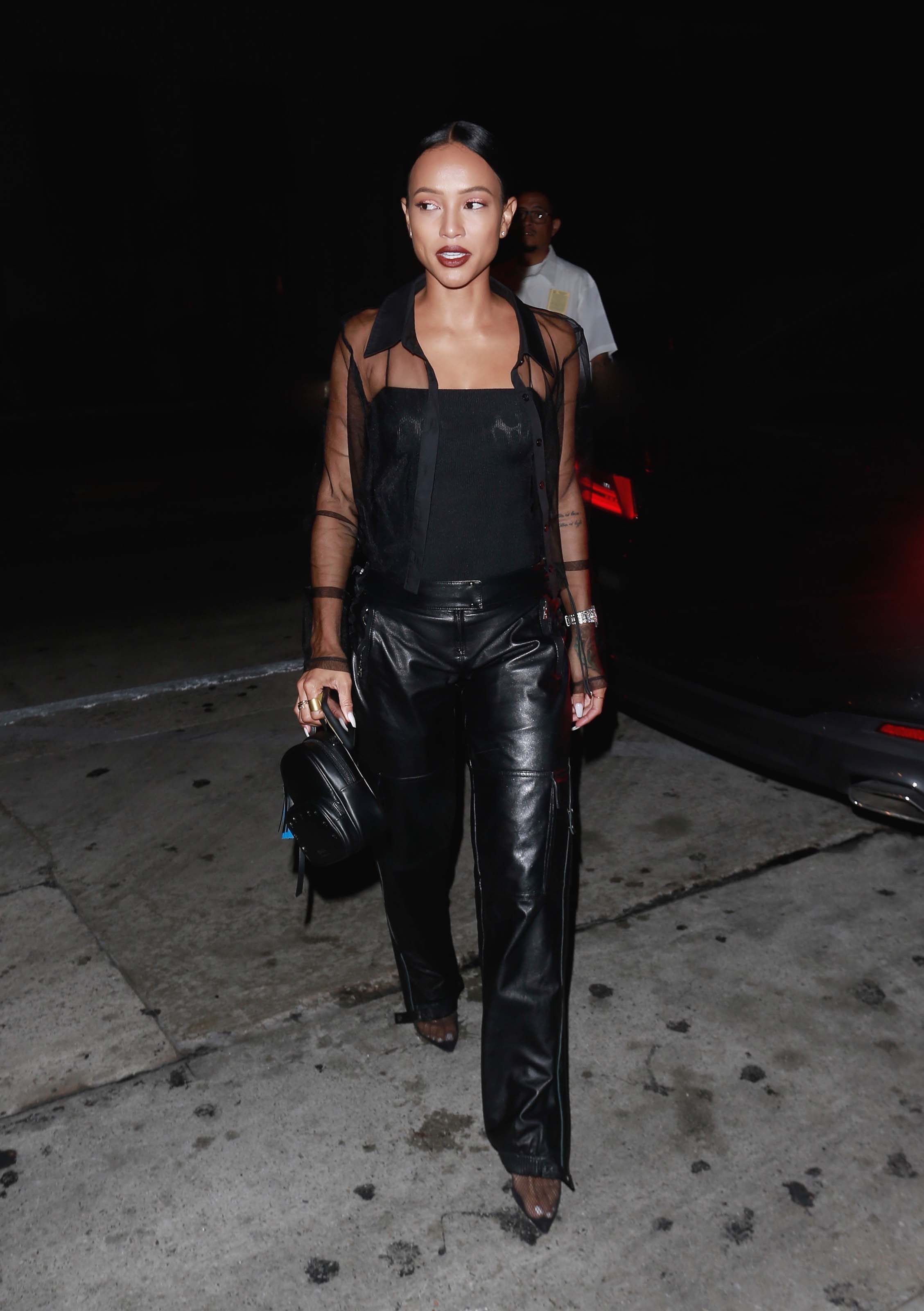 Karrueche Tran out in LA