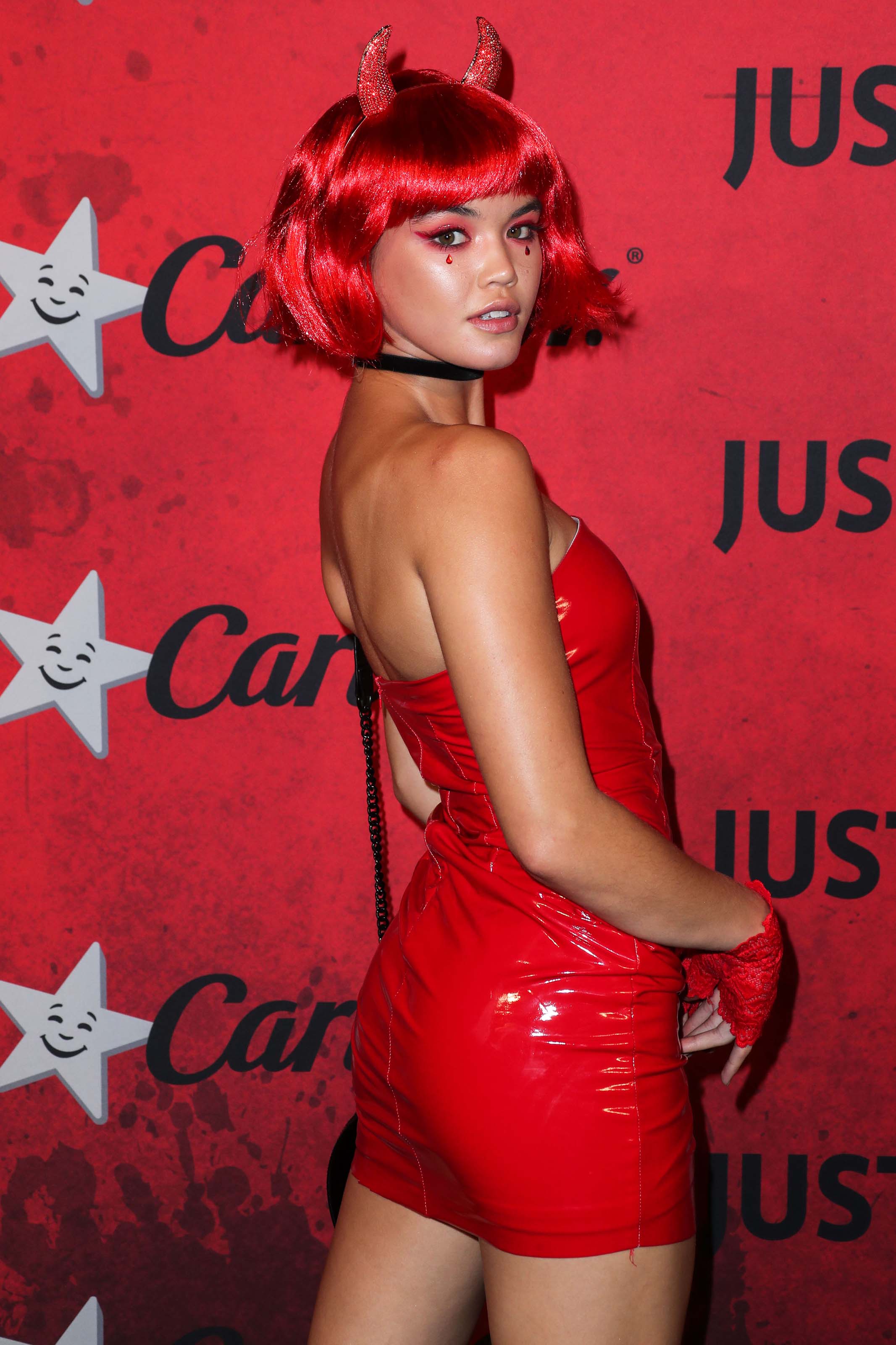 Paris Berelc attends Just Jared’s 7th Annual Halloween Party