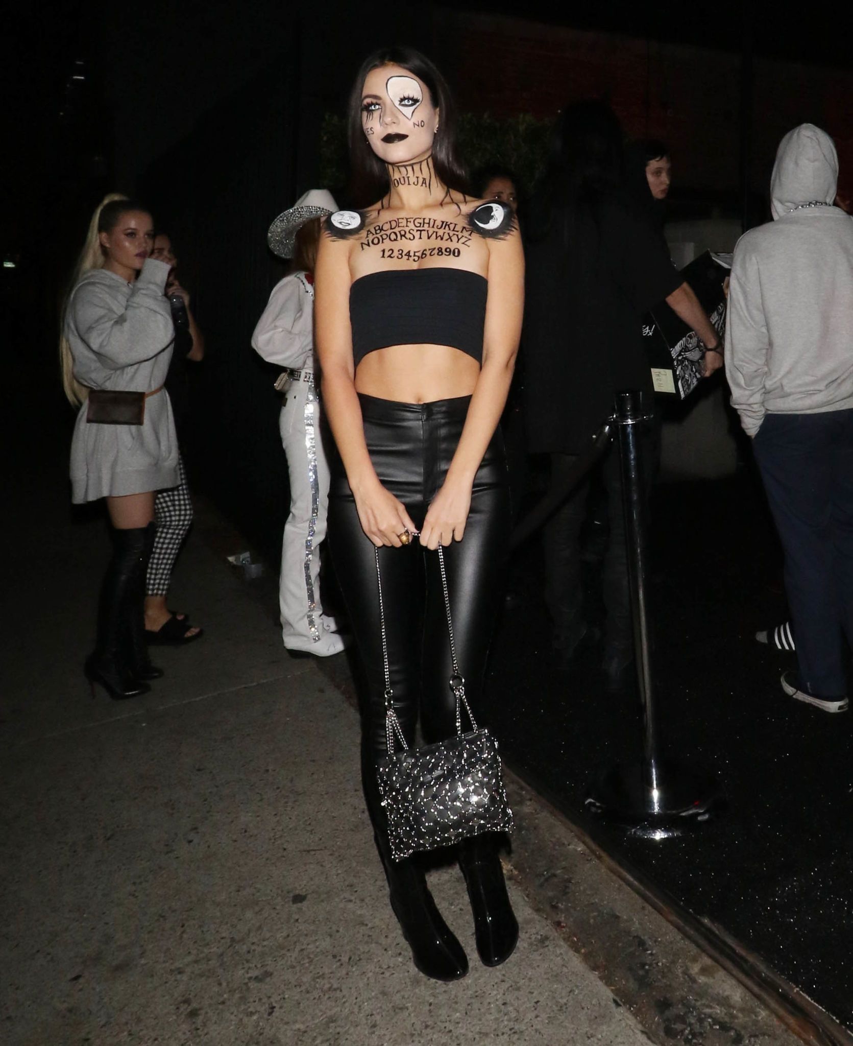 Victoria Justice attends the Just Jared Halloween Bash