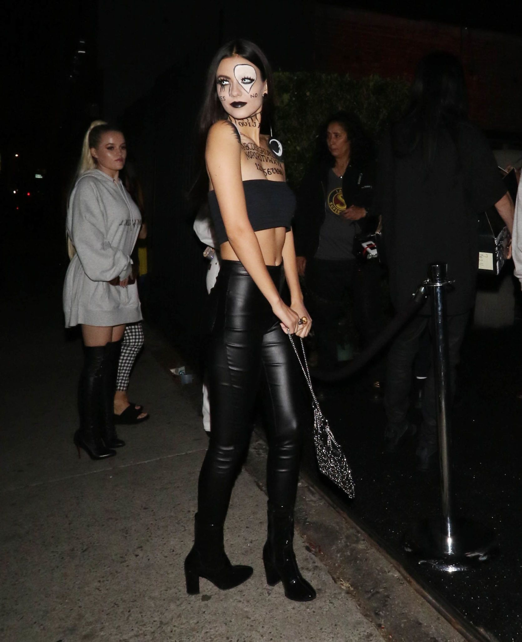 Victoria Justice attends the Just Jared Halloween Bash