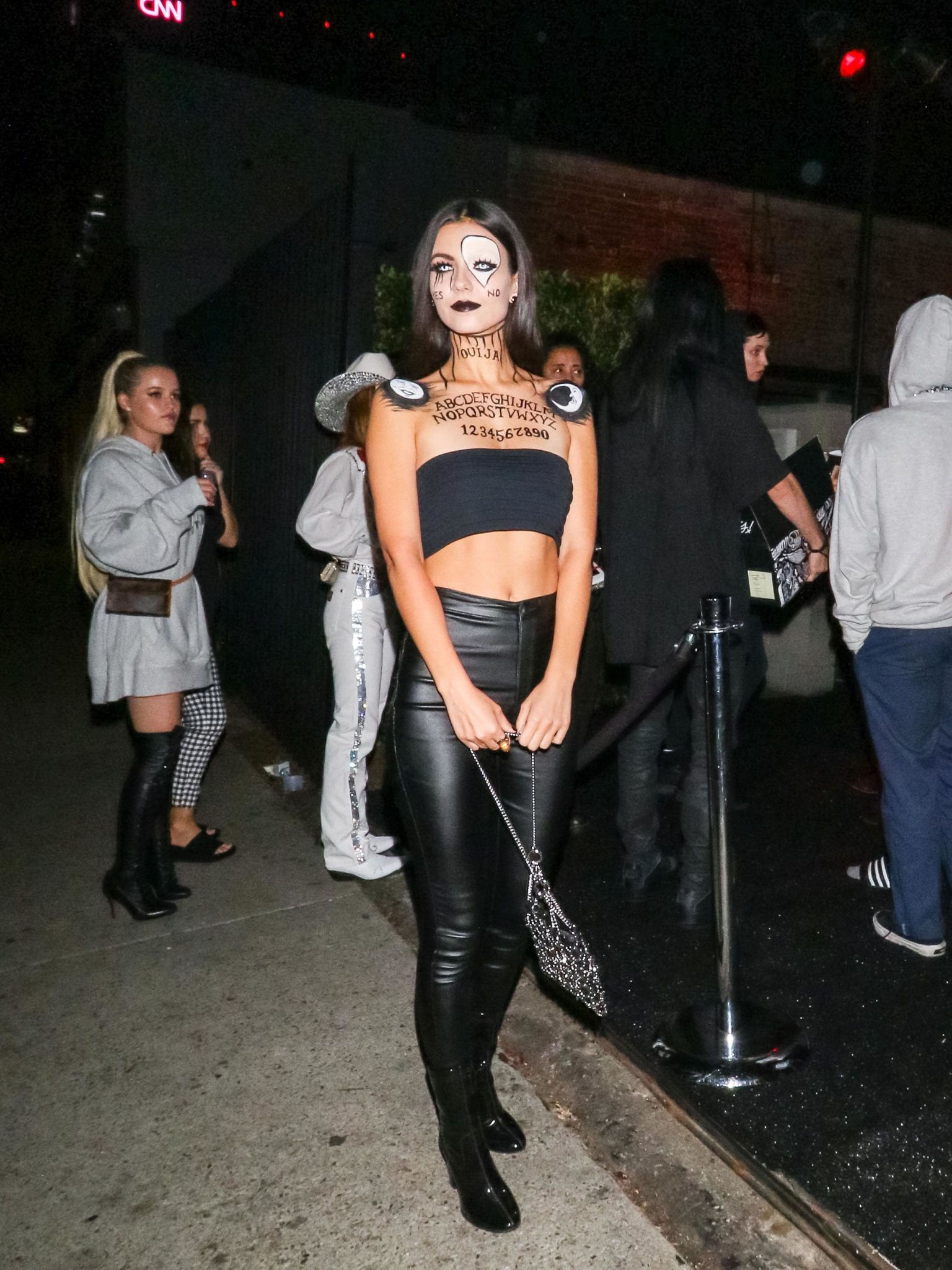 Victoria Justice attends the Just Jared Halloween Bash