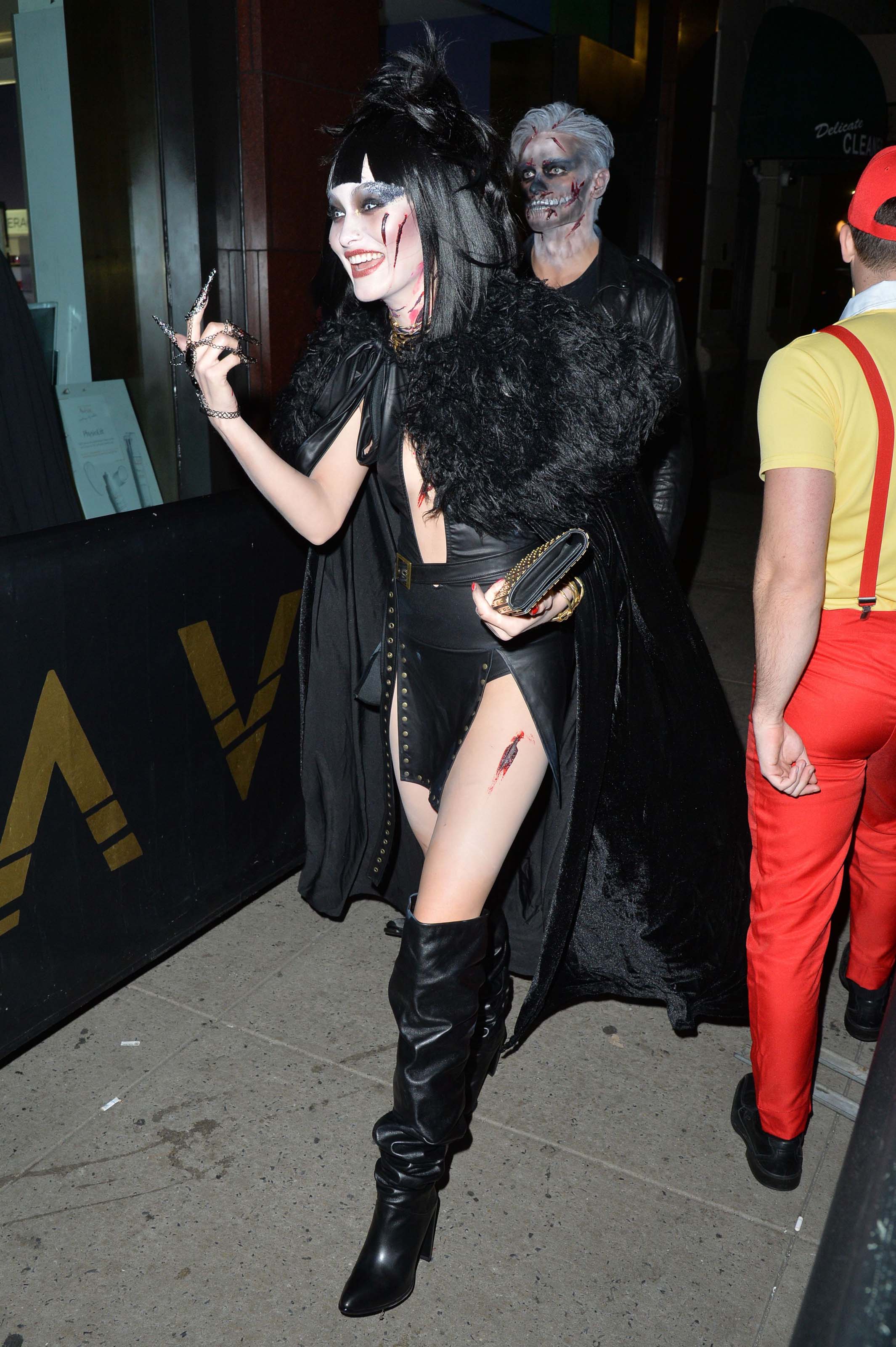 Grace Elizabeth attends Heidi Klum’s 19th Annual Halloween Party