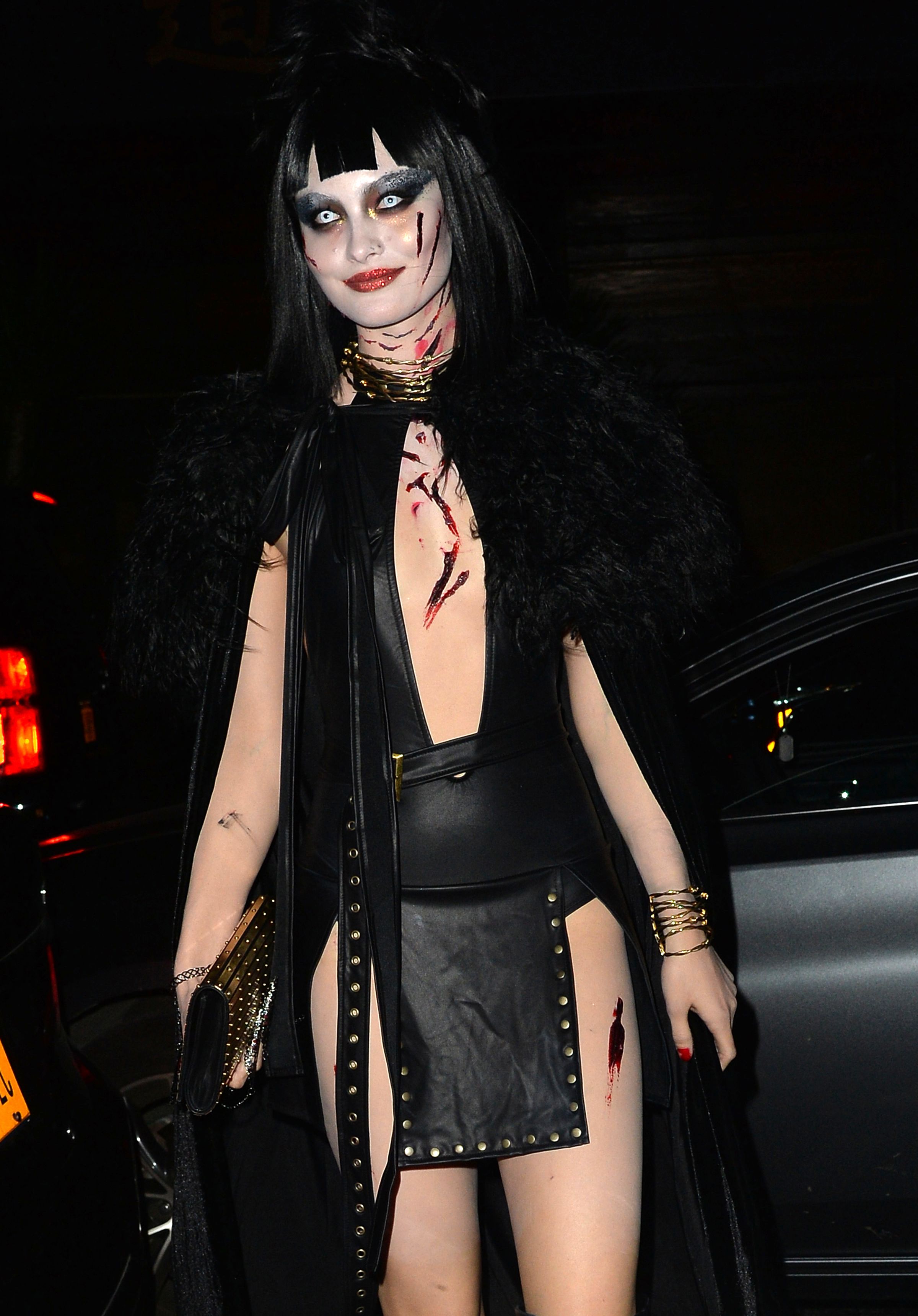 Grace Elizabeth attends Heidi Klum’s 19th Annual Halloween Party