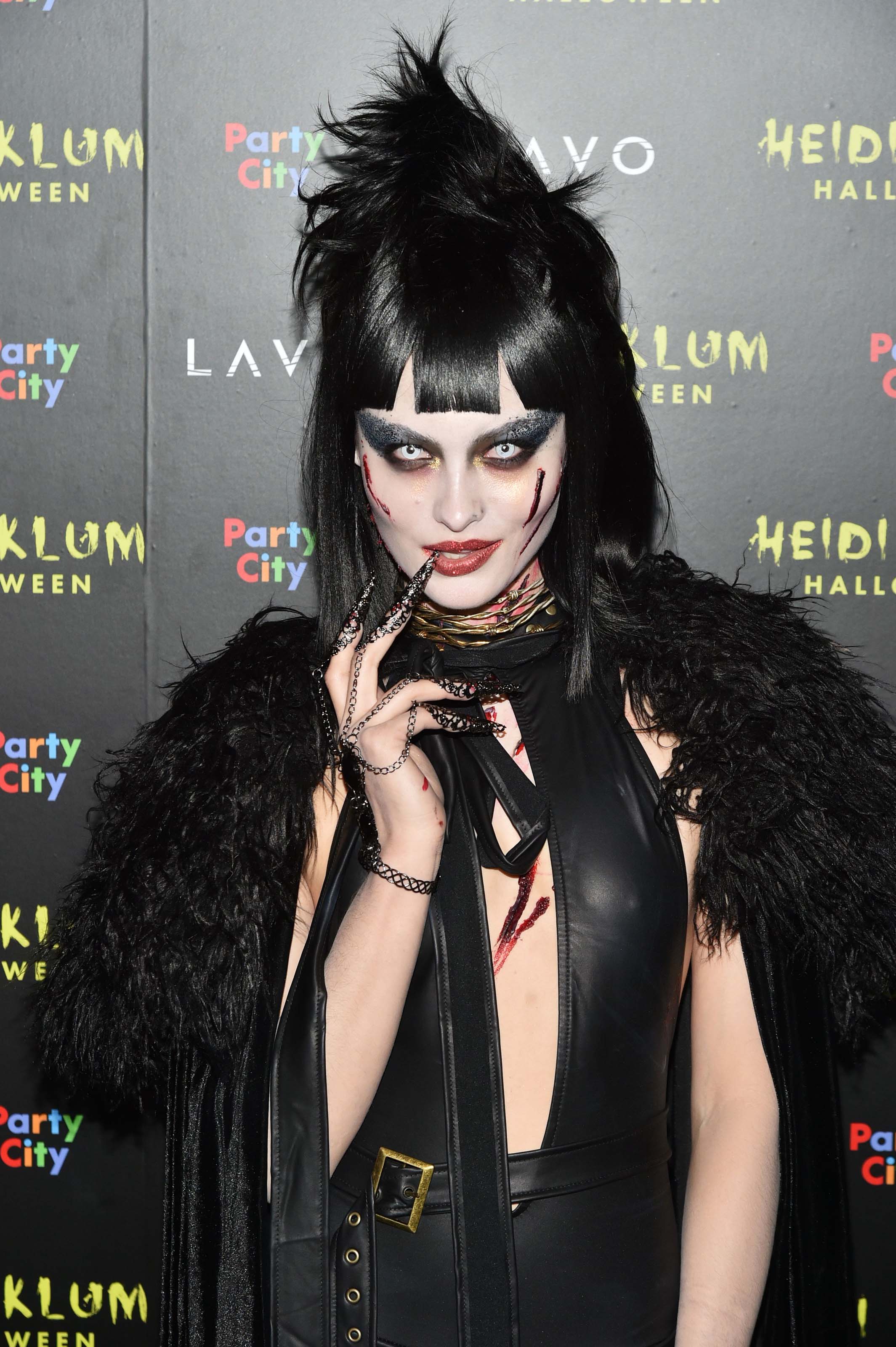 Grace Elizabeth attends Heidi Klum’s 19th Annual Halloween Party