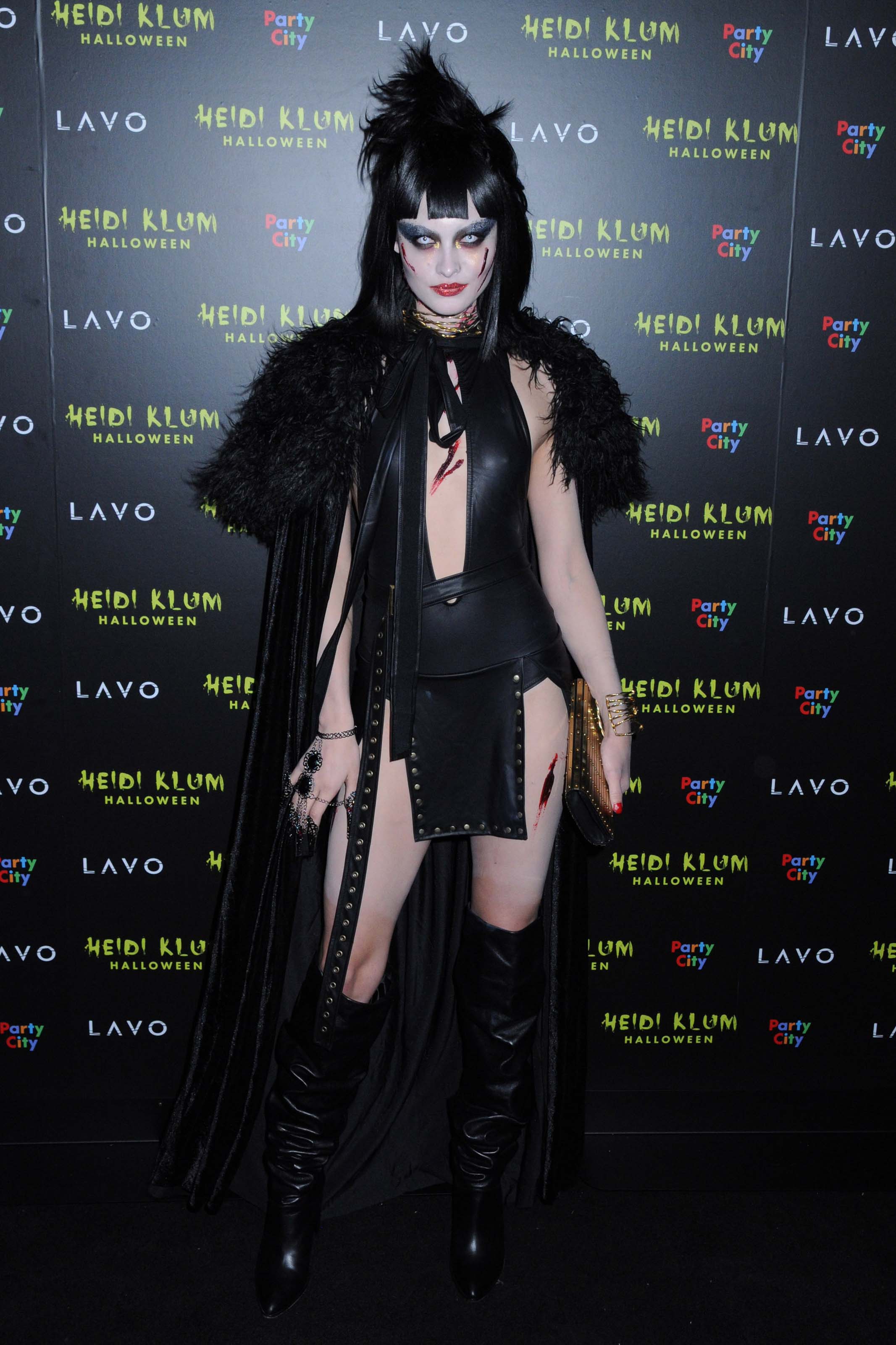 Grace Elizabeth attends Heidi Klum’s 19th Annual Halloween Party