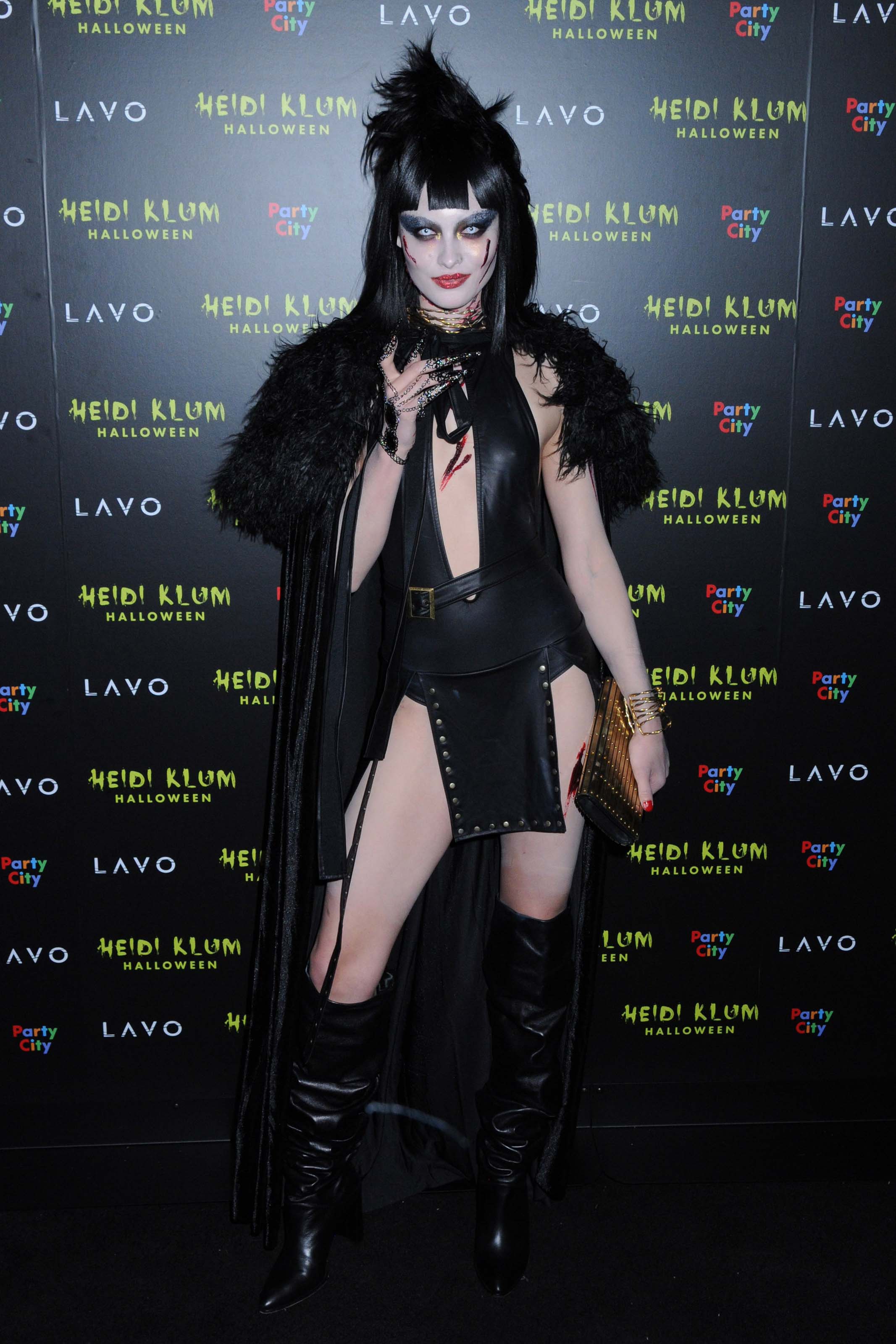 Grace Elizabeth attends Heidi Klum’s 19th Annual Halloween Party