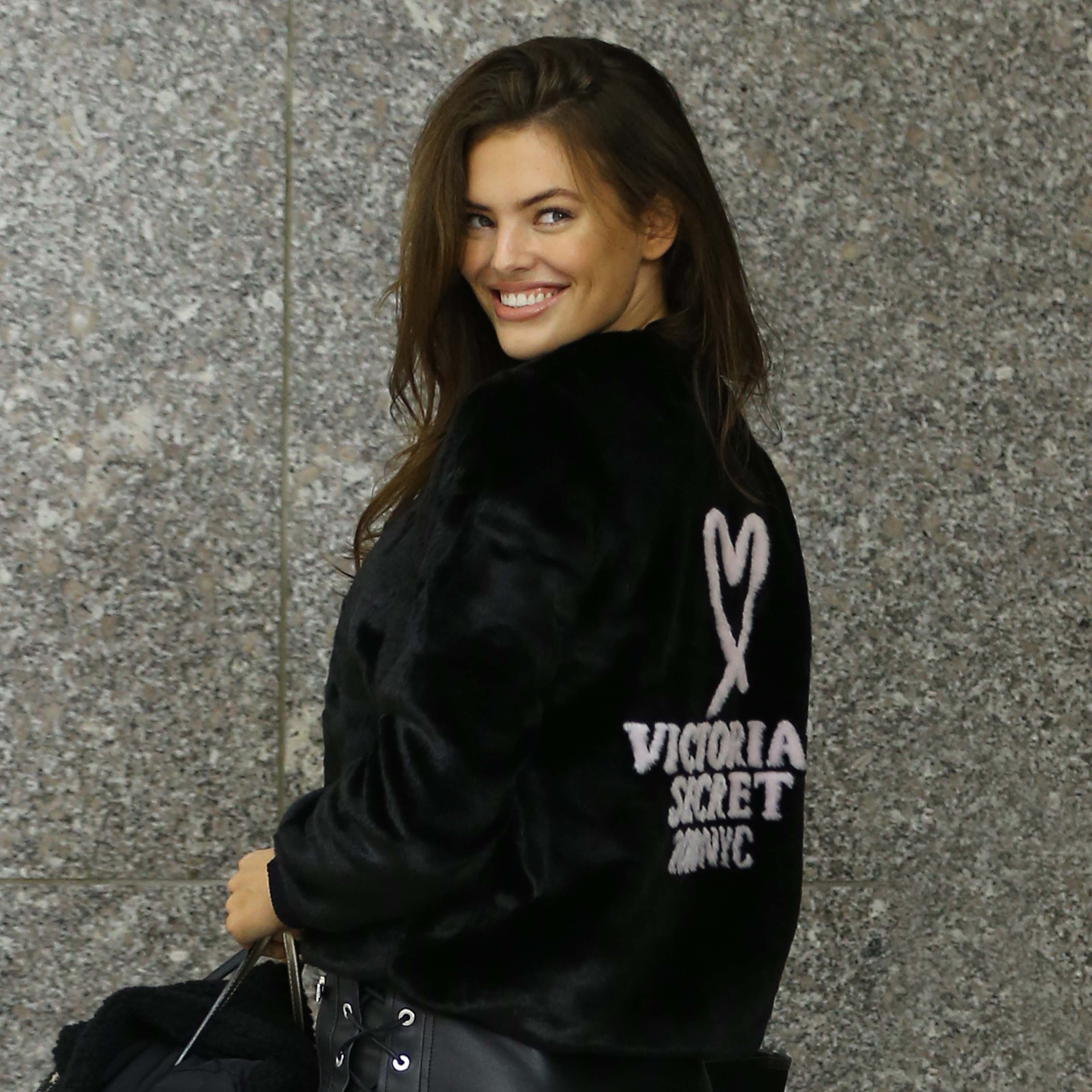 Sofie Rovenstine attends Victoria’s Secret models attended a pre-show fitting