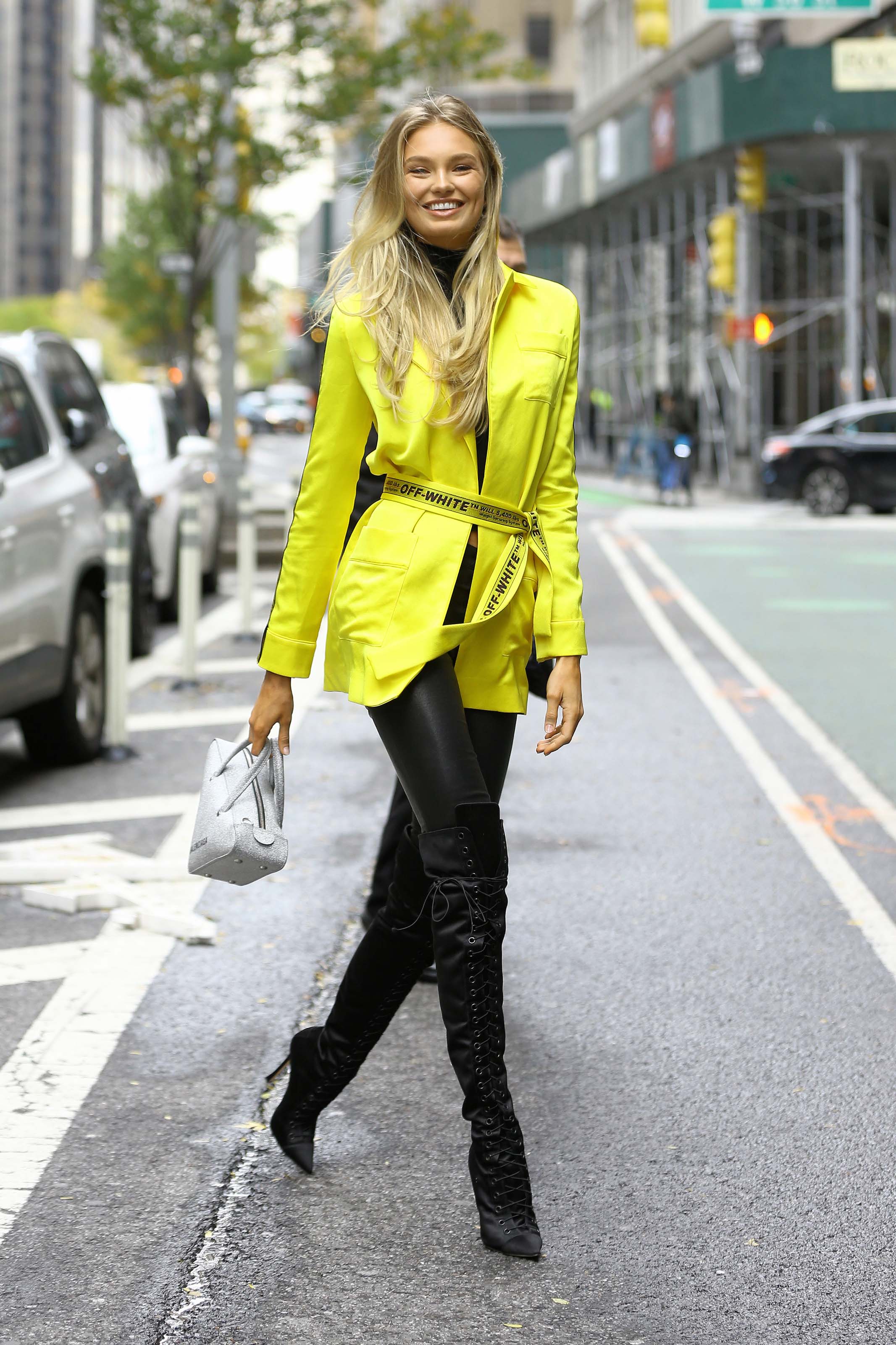 Romee Strijd attends A Fitting For The Victoria’s Secret Fashion Show