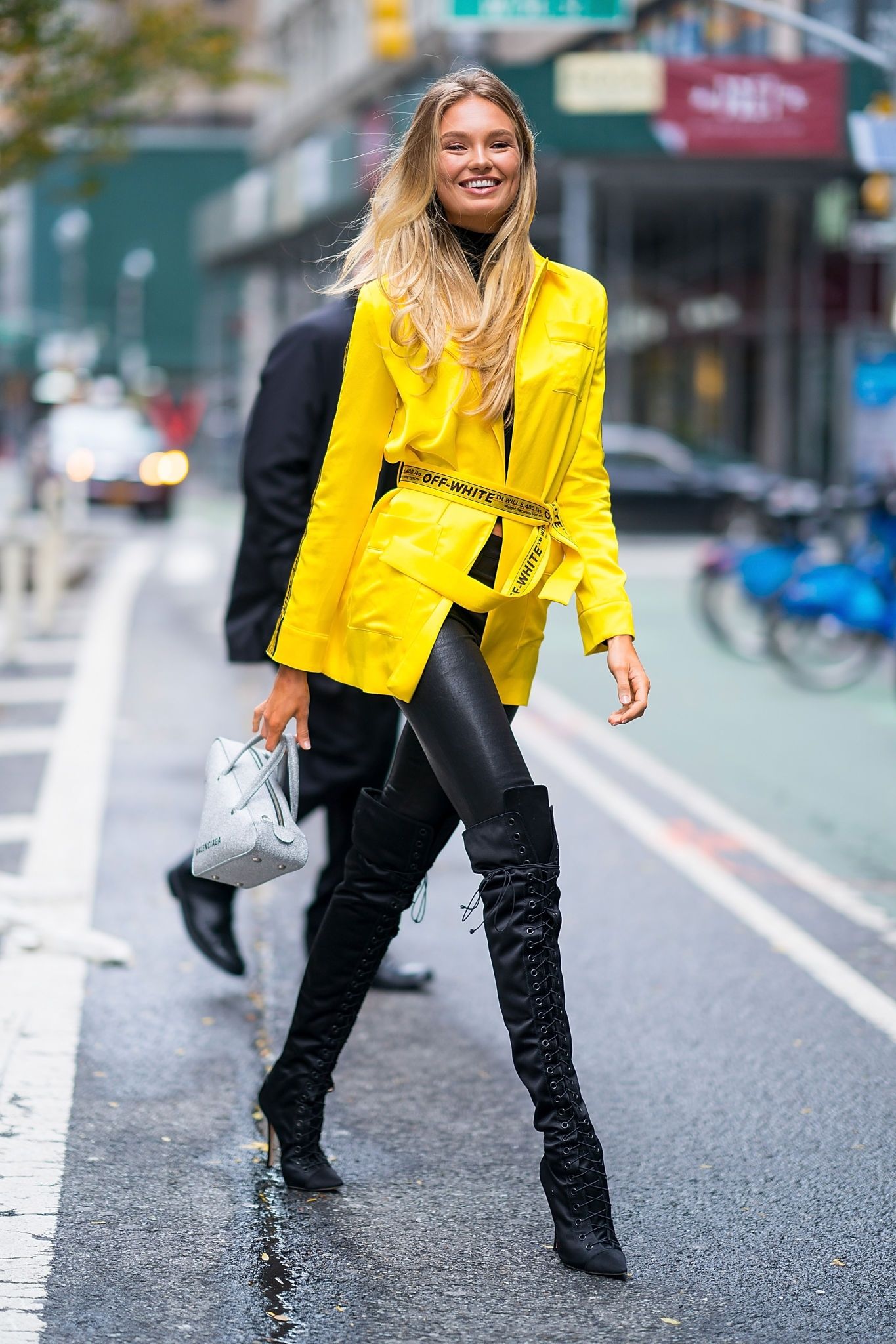 Romee Strijd attends A Fitting For The Victoria’s Secret Fashion Show