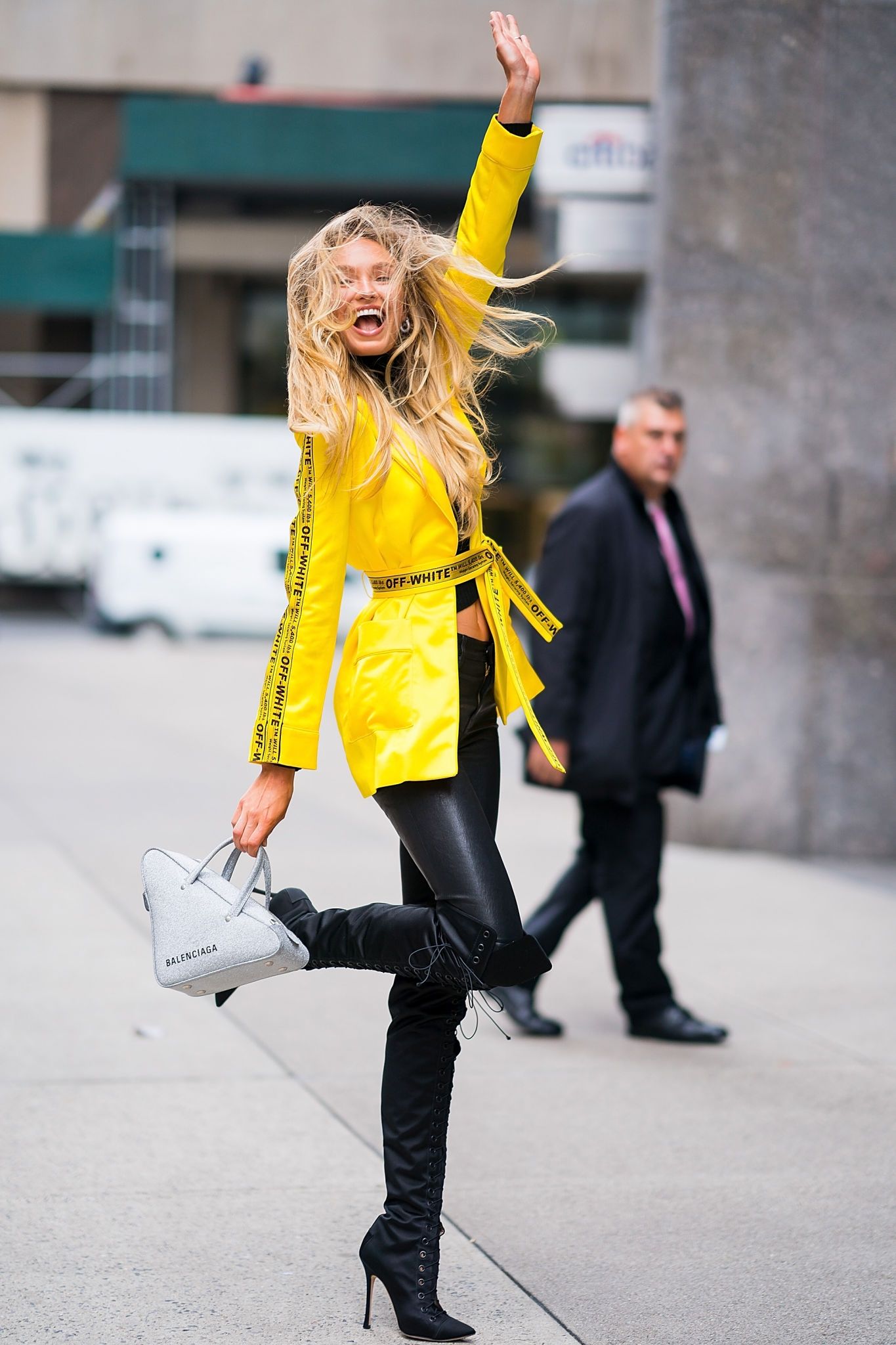 Romee Strijd attends A Fitting For The Victoria’s Secret Fashion Show