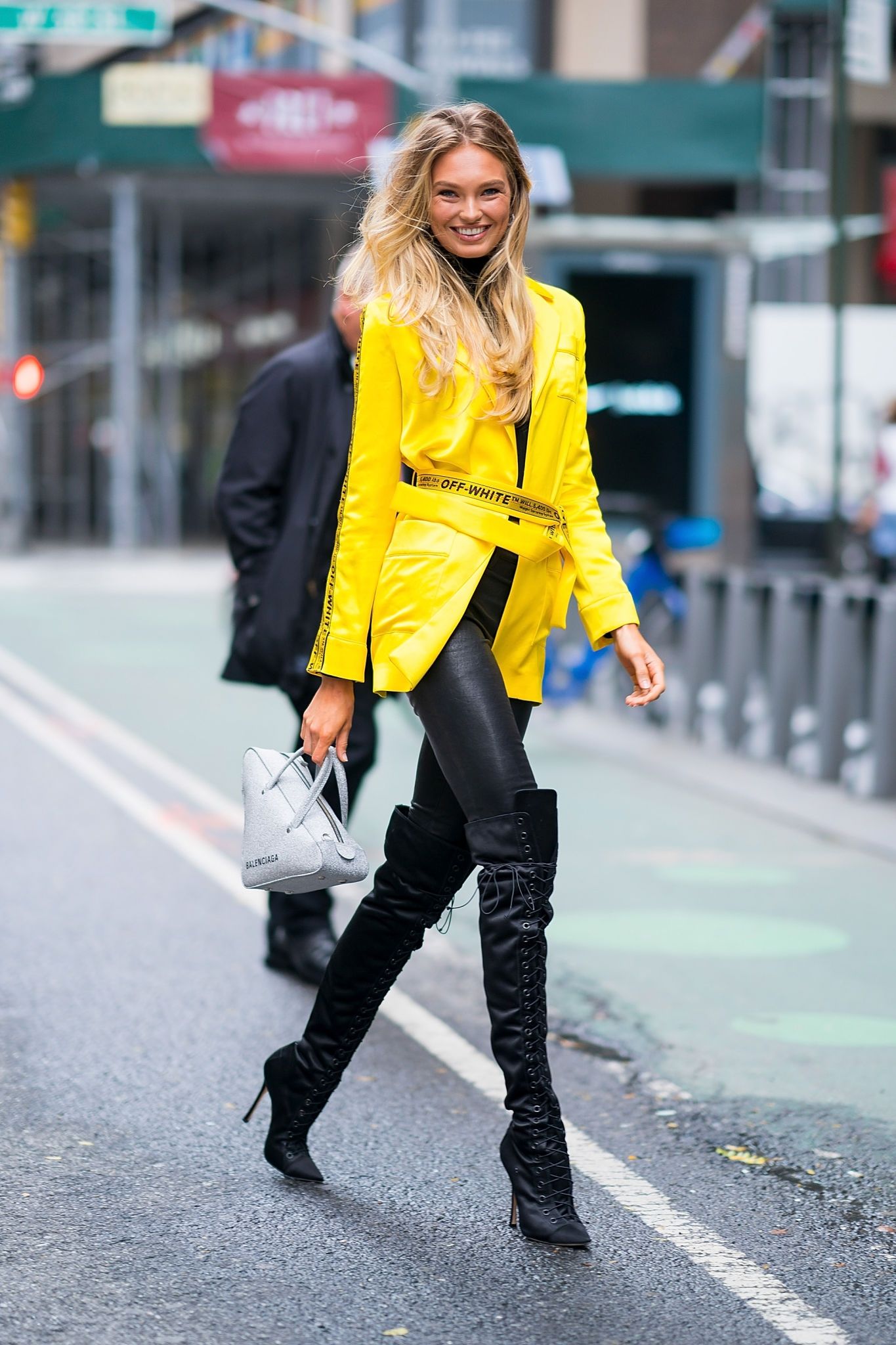 Romee Strijd attends A Fitting For The Victoria’s Secret Fashion Show