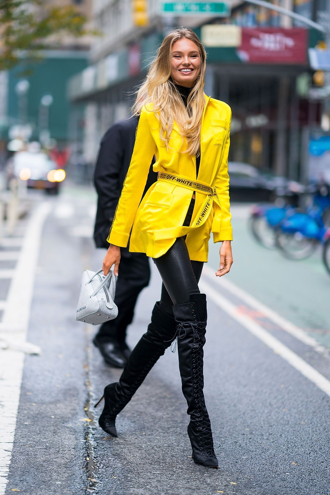 Romee Strijd attends A Fitting For The Victoria’s Secret Fashion Show