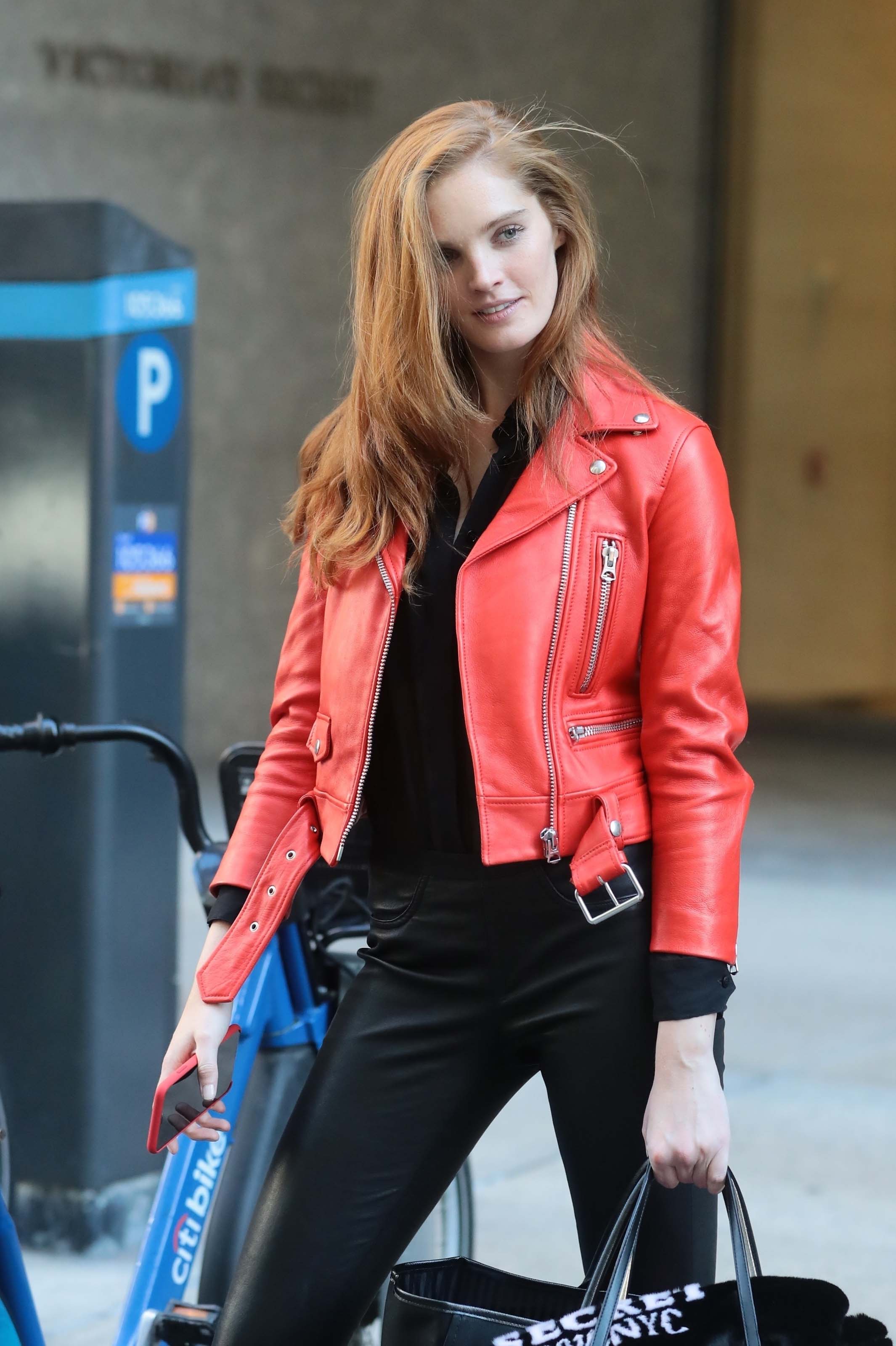Alexina Graham attends fittings for the 2018 Victoria’s Secret Fashion Show