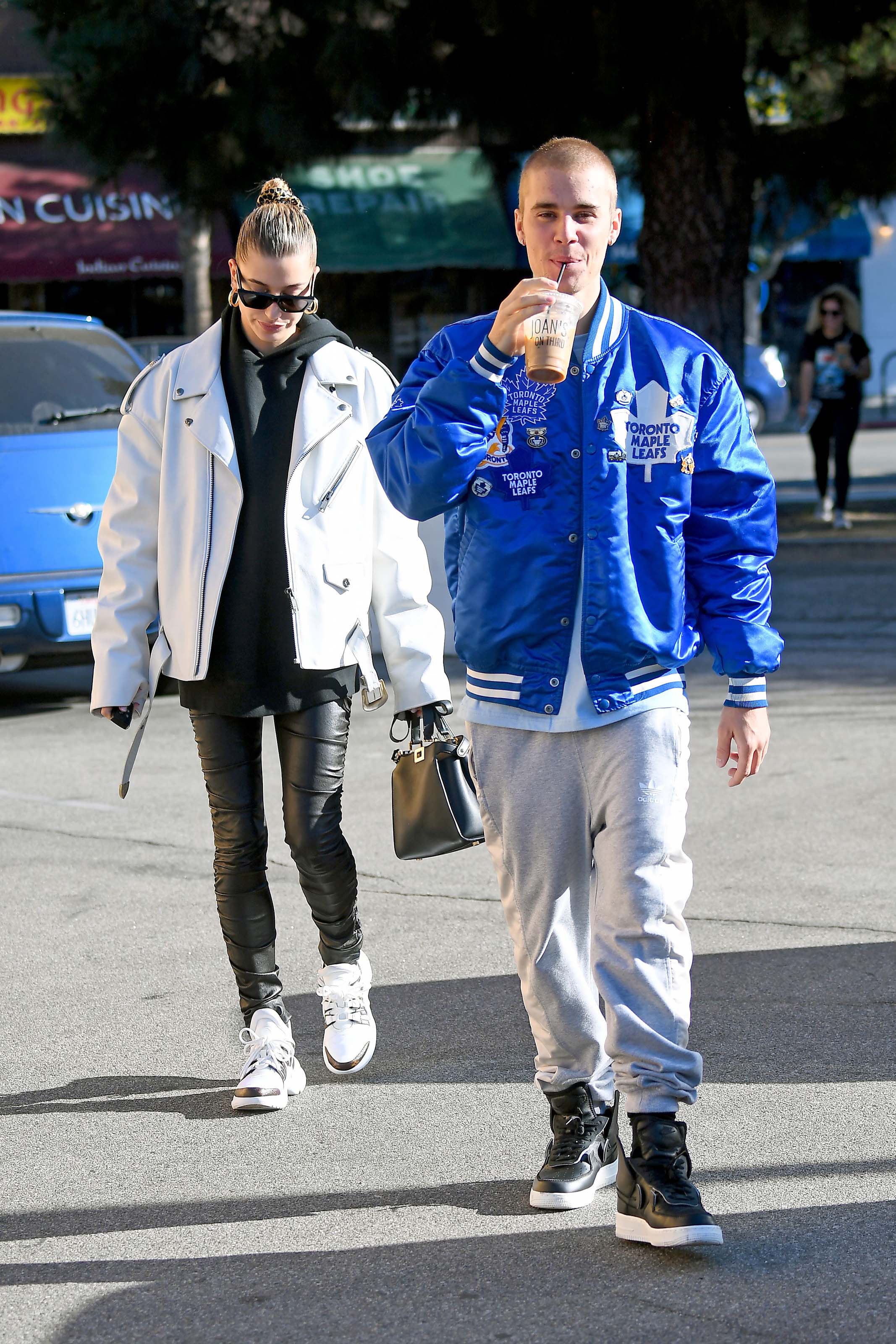 Hailey Baldwin at Joan’s on Third