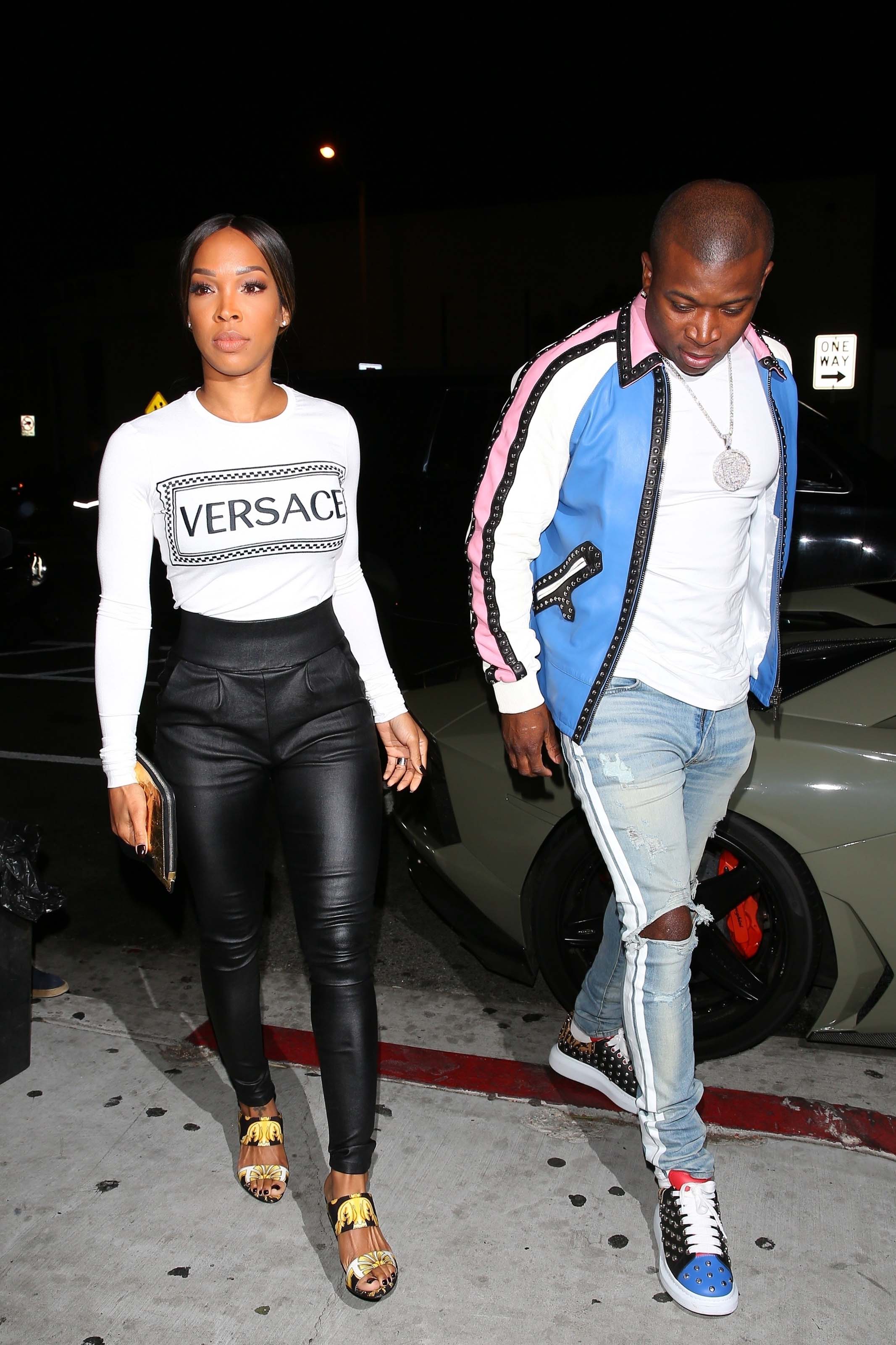 Malika Haqq attends P Diddy’s 49th Birthday Party