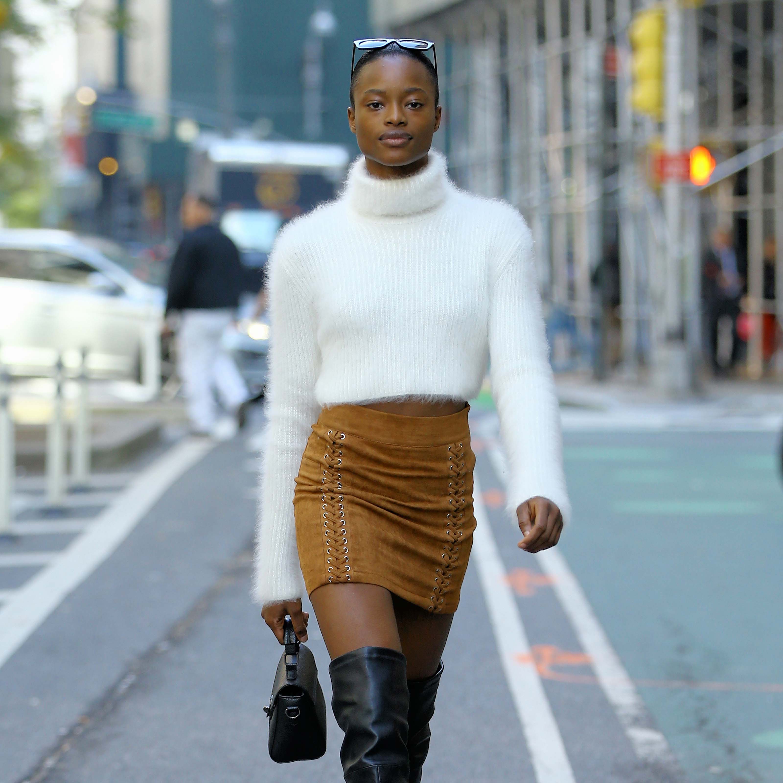 Mayowa Nicholas attends fittings for the 2018 Victoria’s Secret Fashion Show
