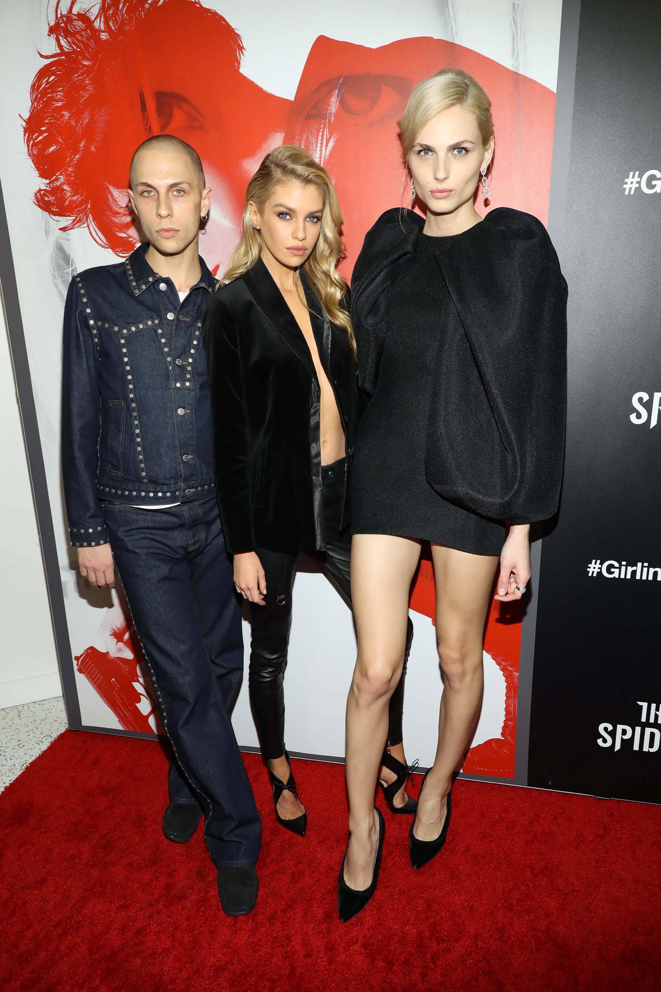 Stella Maxwell attends The Girl In The Spider’s Web New York Screening