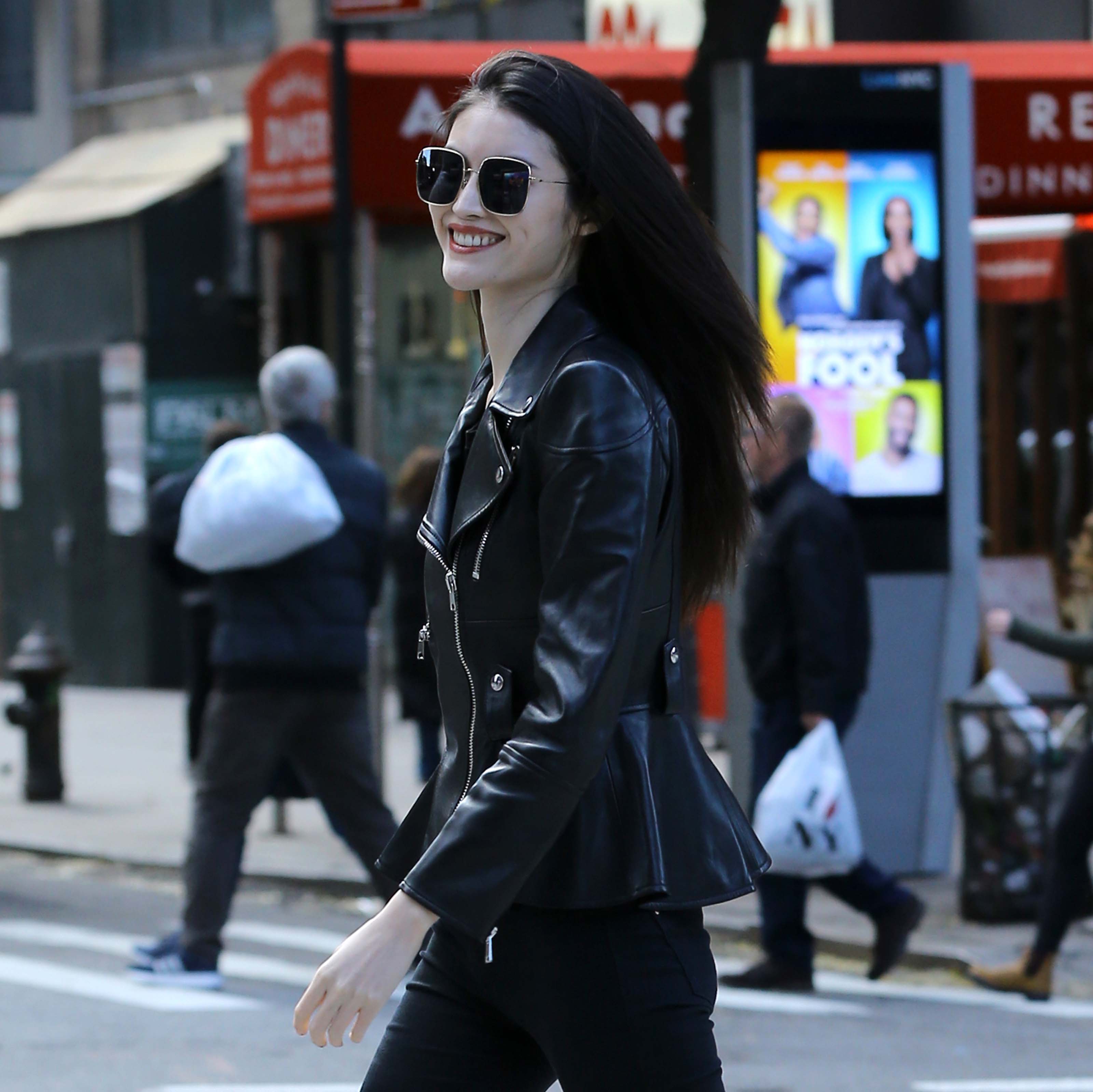 Sui He attends fittings for the 2018 Victoria’s Secret Fashion Show