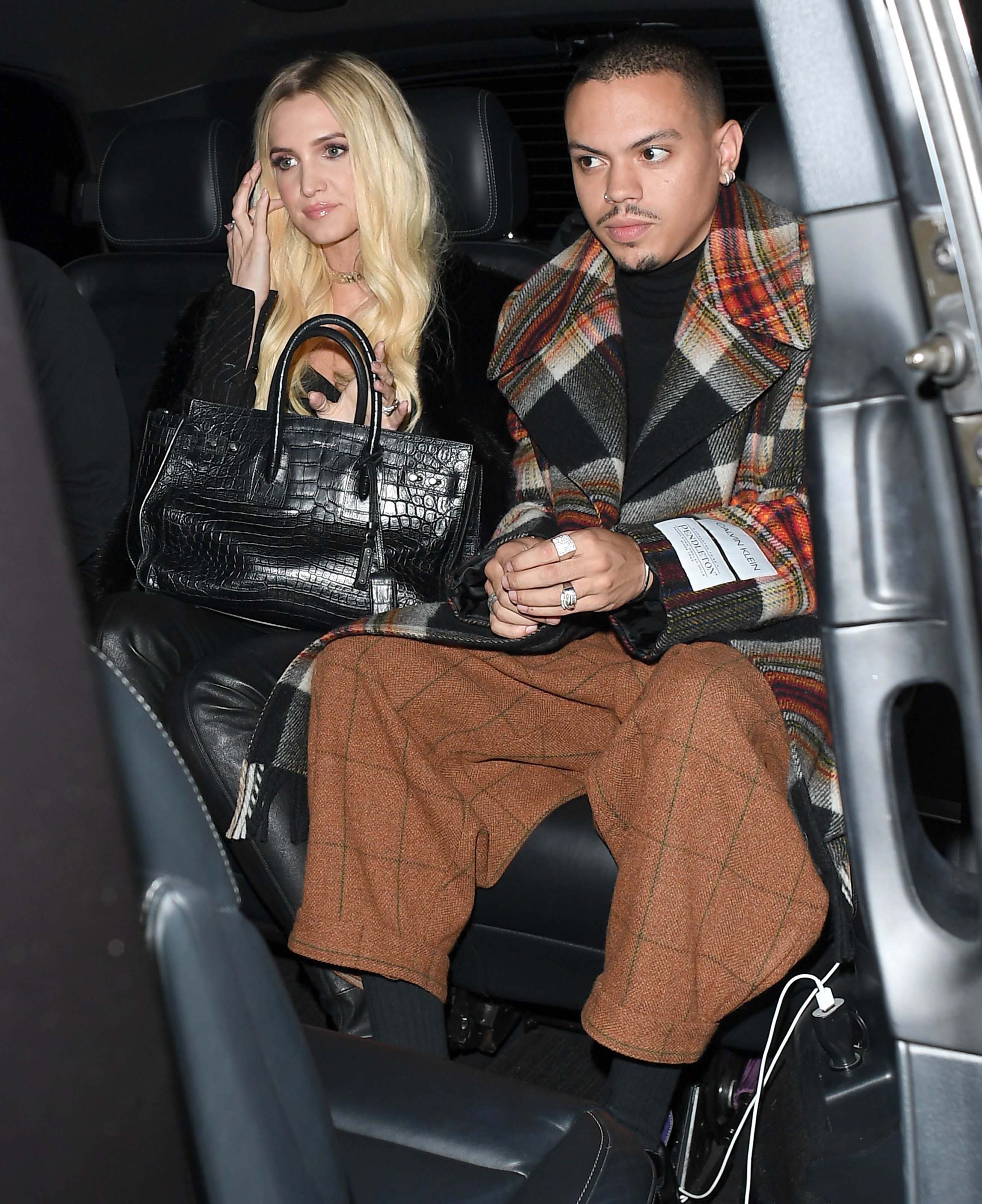 Ashlee Simpson out and about in London