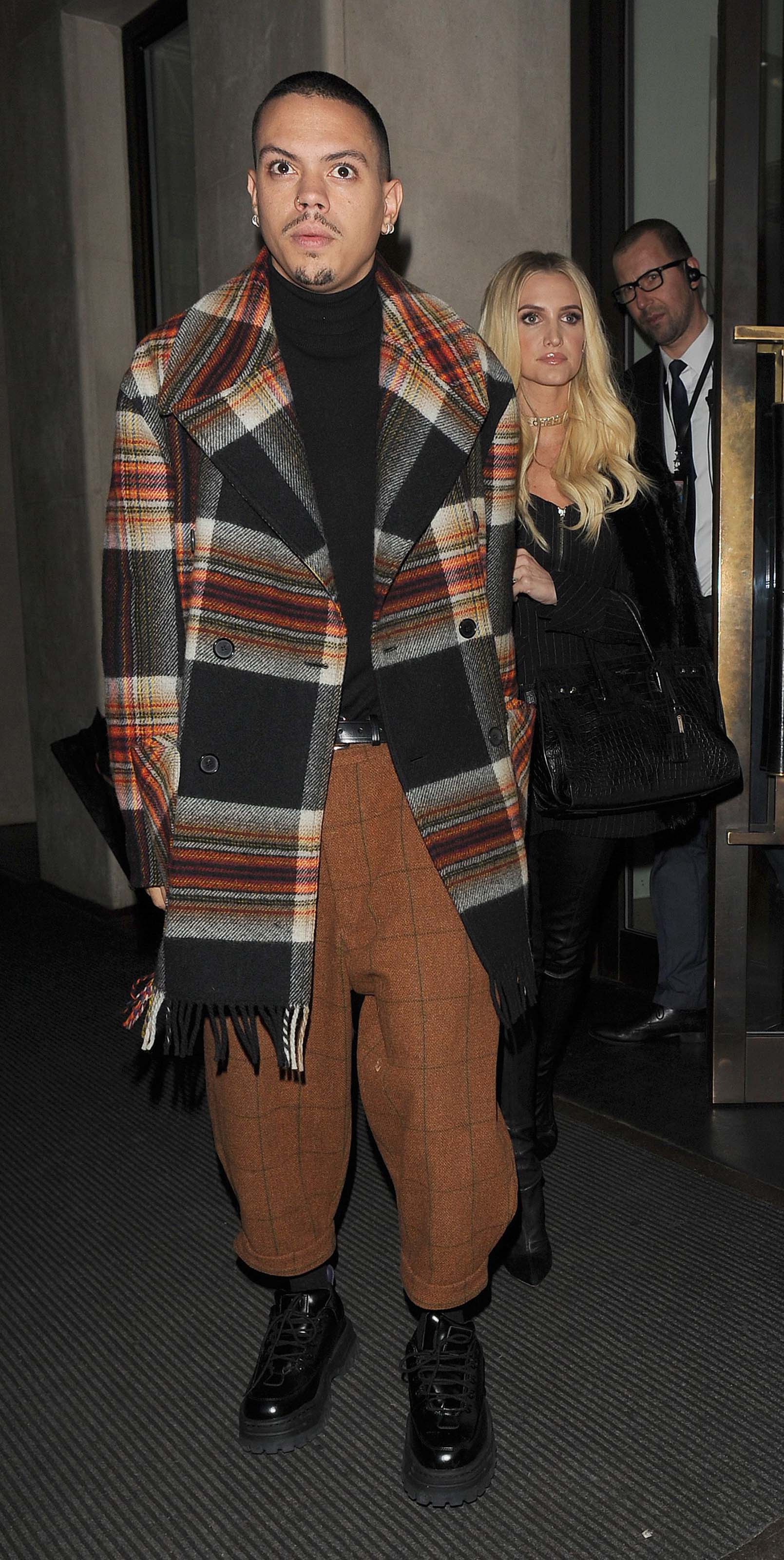 Ashlee Simpson out and about in London