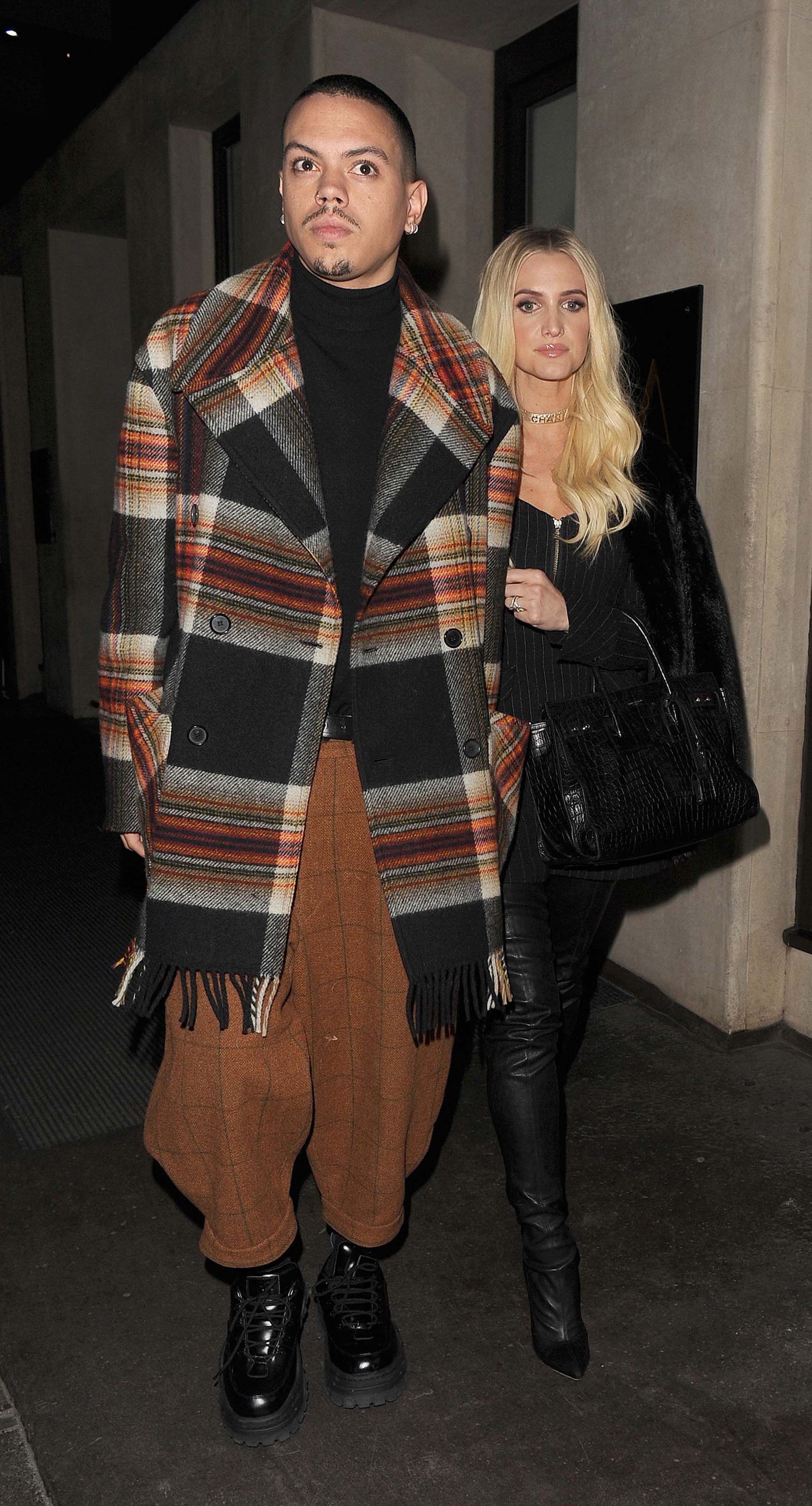 Ashlee Simpson out and about in London