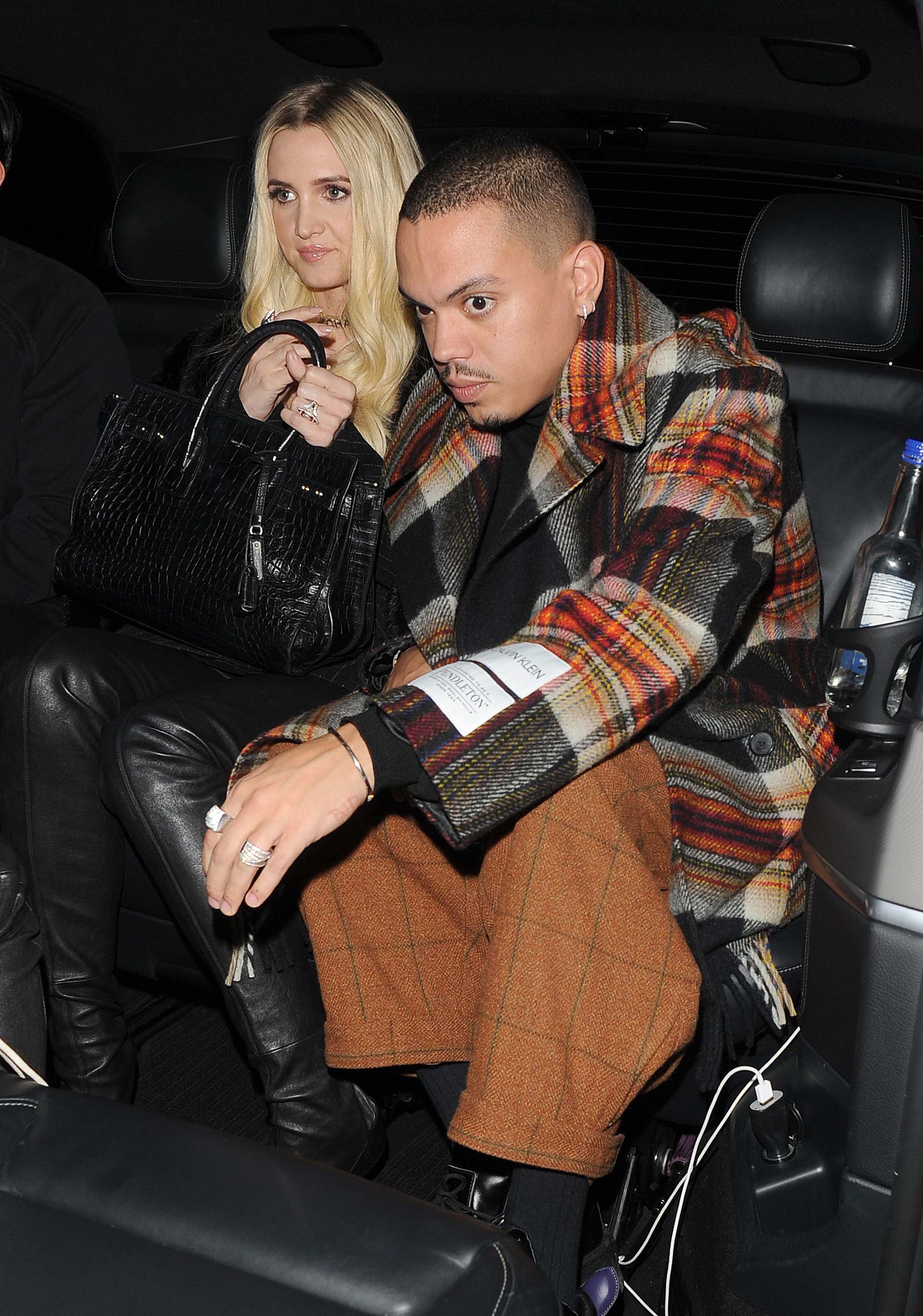 Ashlee Simpson out and about in London