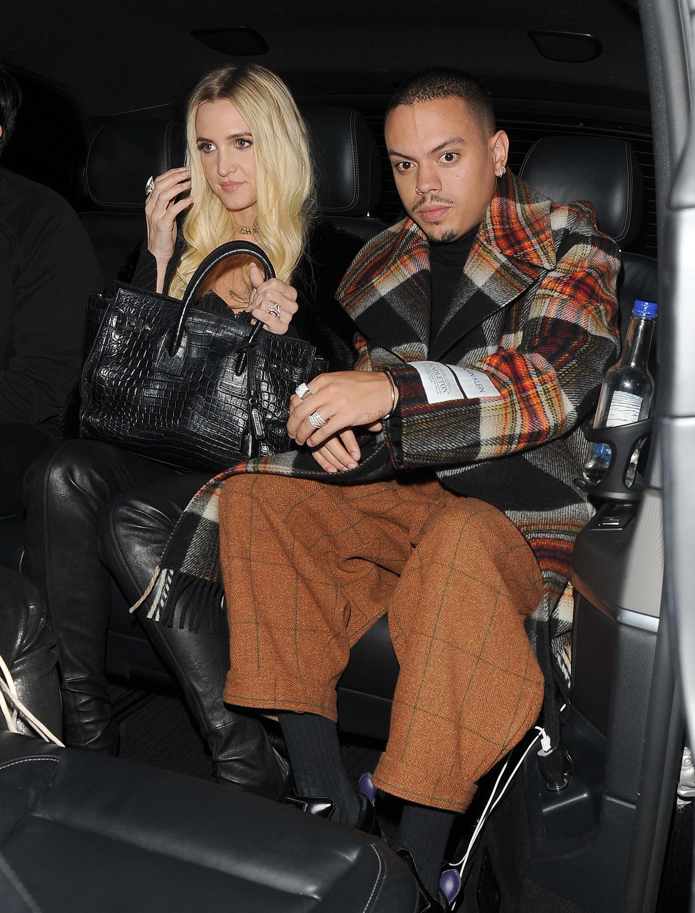 Ashlee Simpson out and about in London